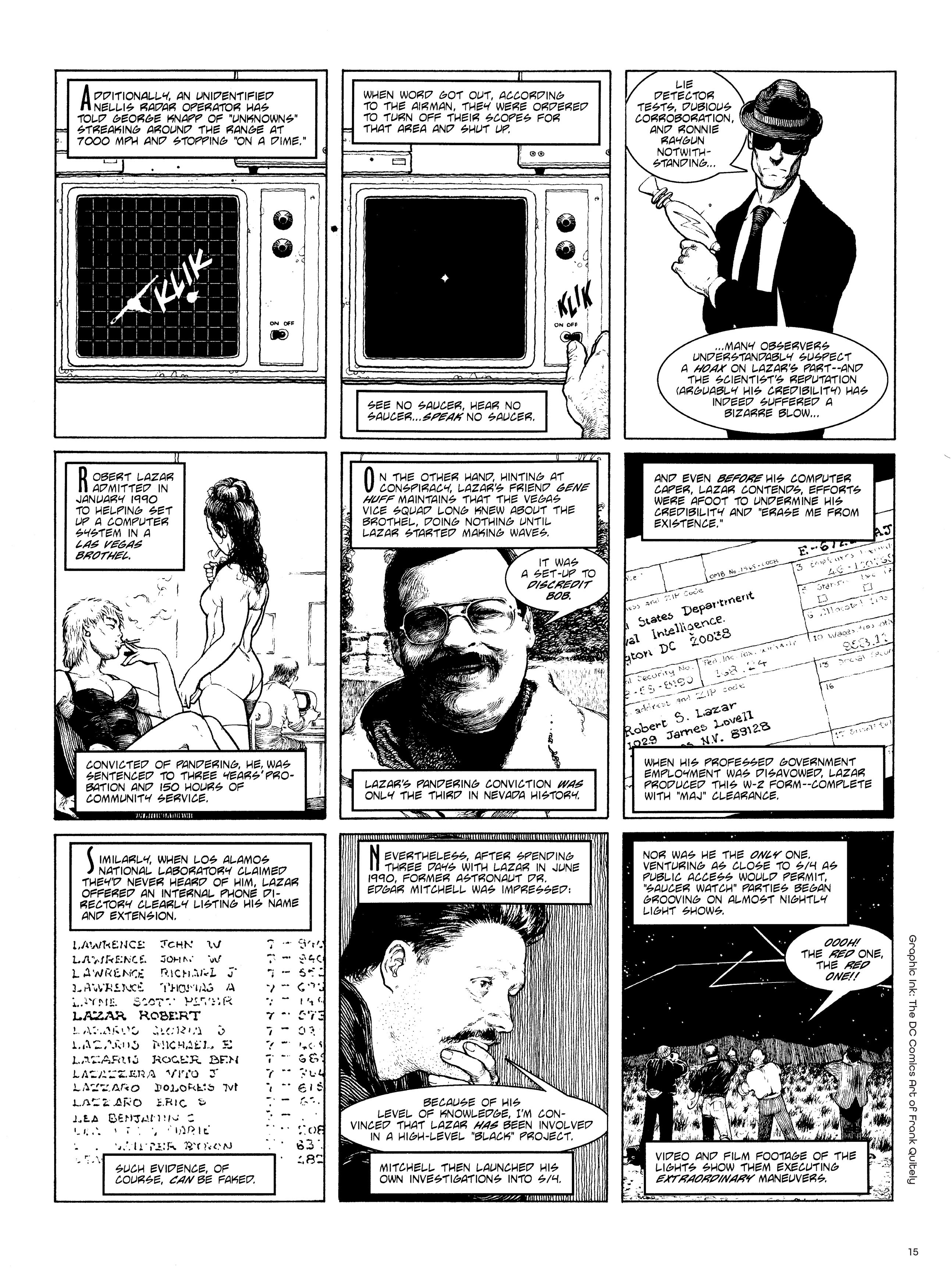 Read online Graphic Ink: The DC Comics Art of Frank Quitely comic -  Issue # TPB (Part 1) - 15