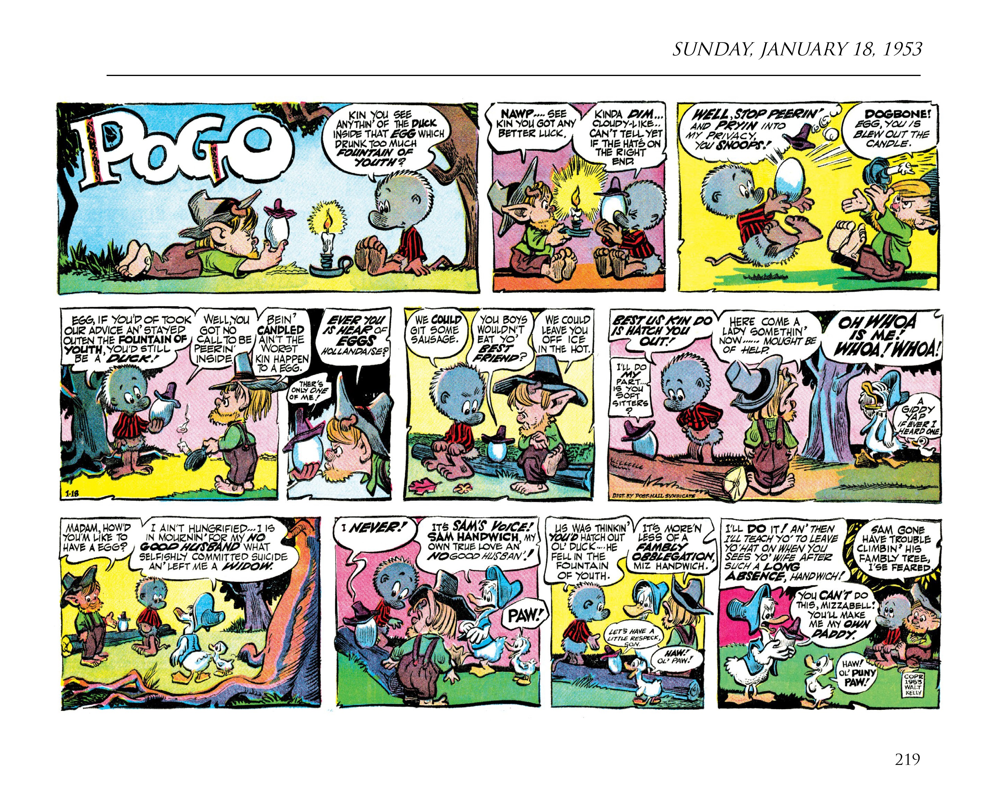 Read online Pogo by Walt Kelly: The Complete Syndicated Comic Strips comic -  Issue # TPB 3 (Part 3) - 31