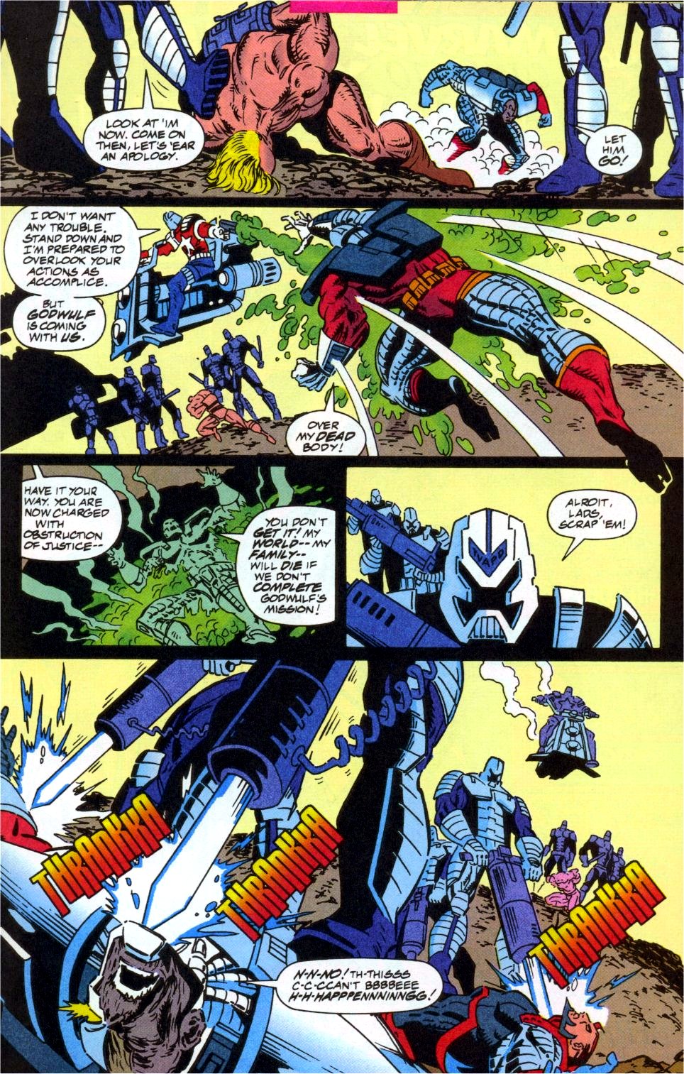 Read online Deathlok (1991) comic -  Issue #33 - 7