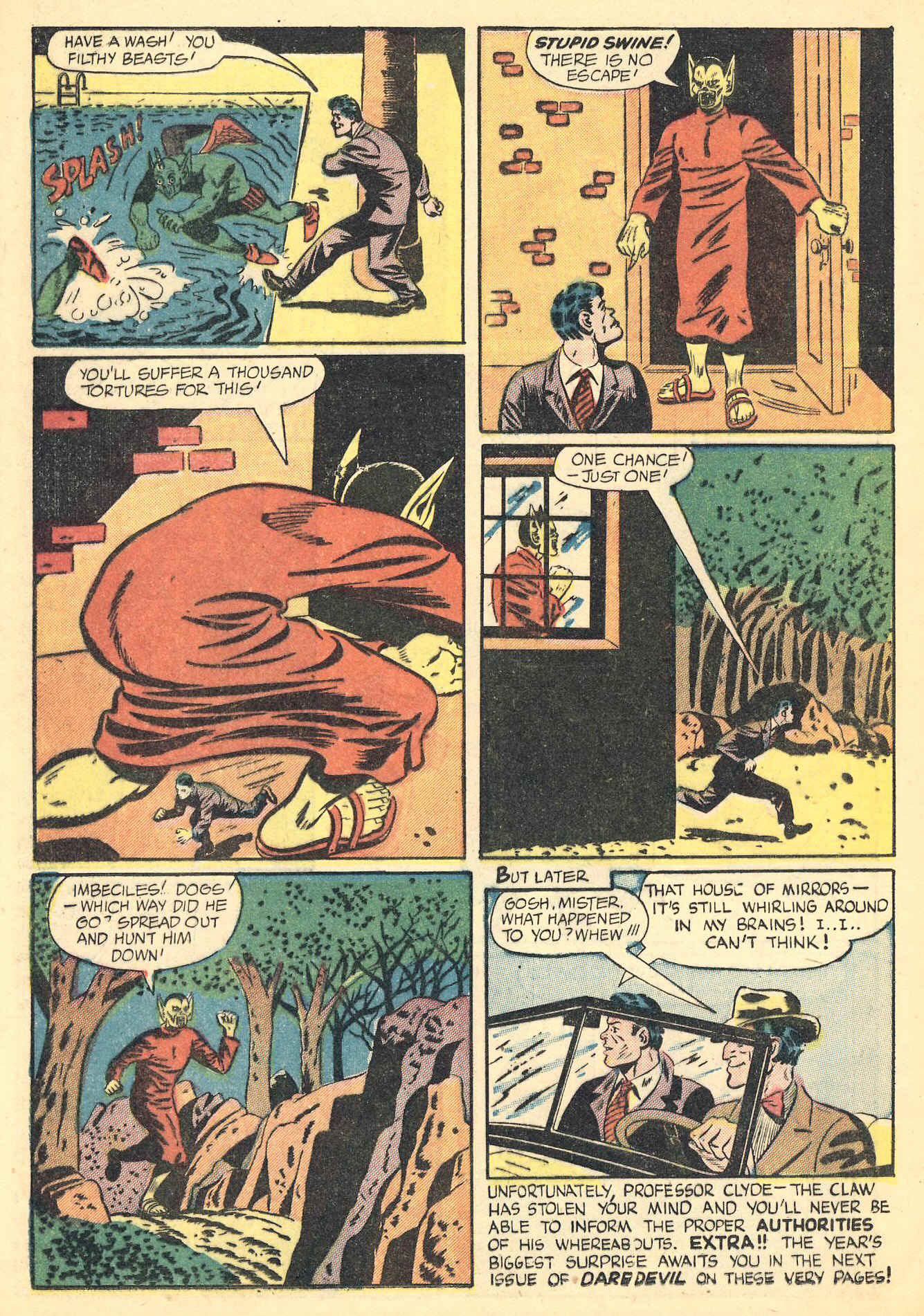 Read online Daredevil (1941) comic -  Issue #30 - 32