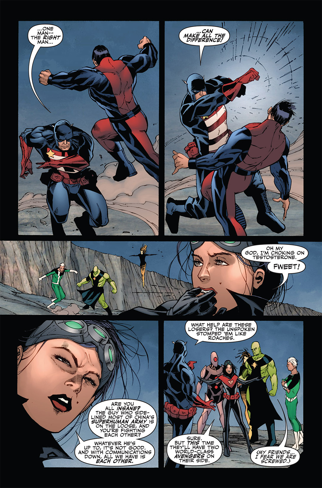 Read online The Mighty Avengers comic -  Issue #28 - 17