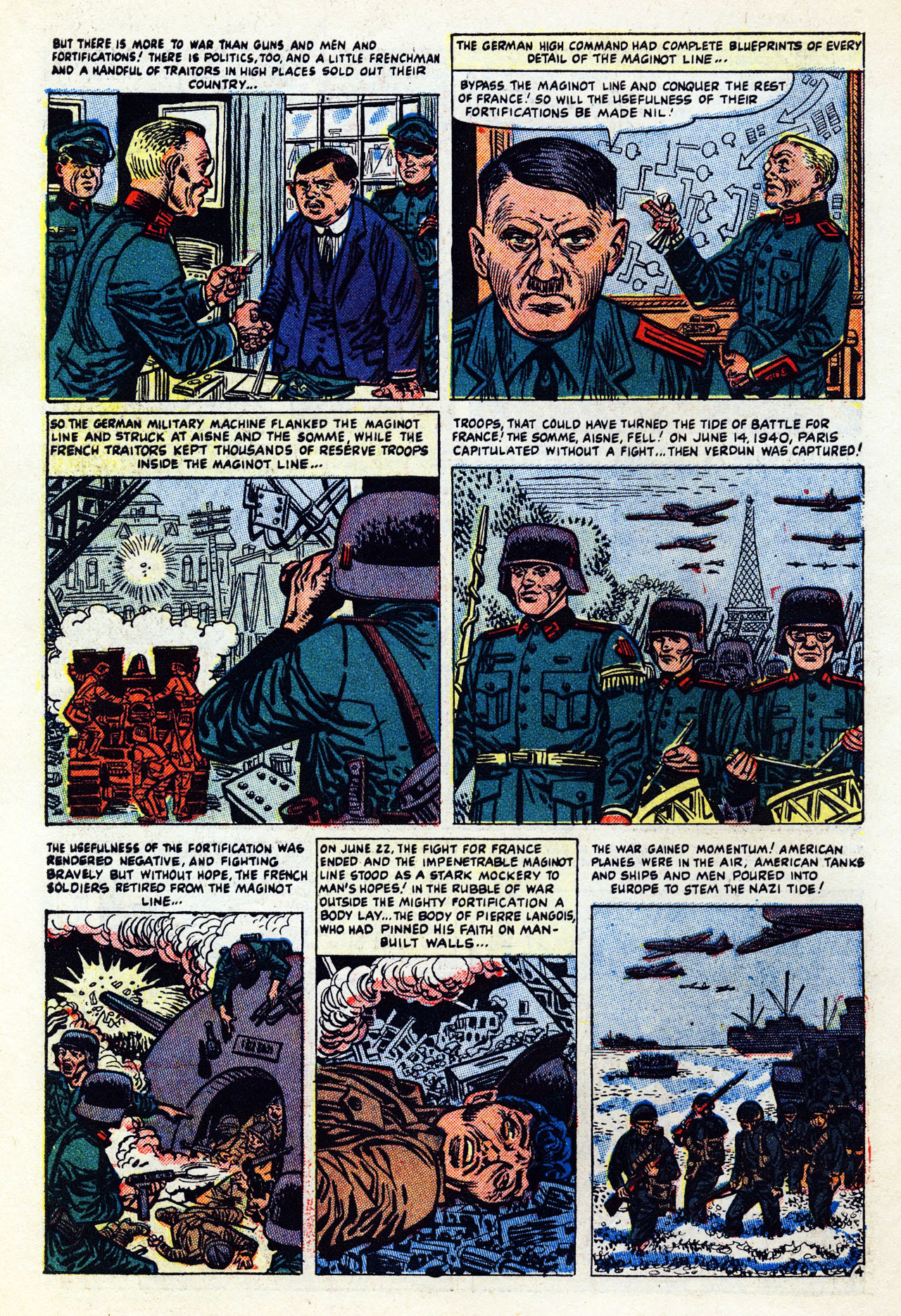 Read online War Comics comic -  Issue #24 - 6