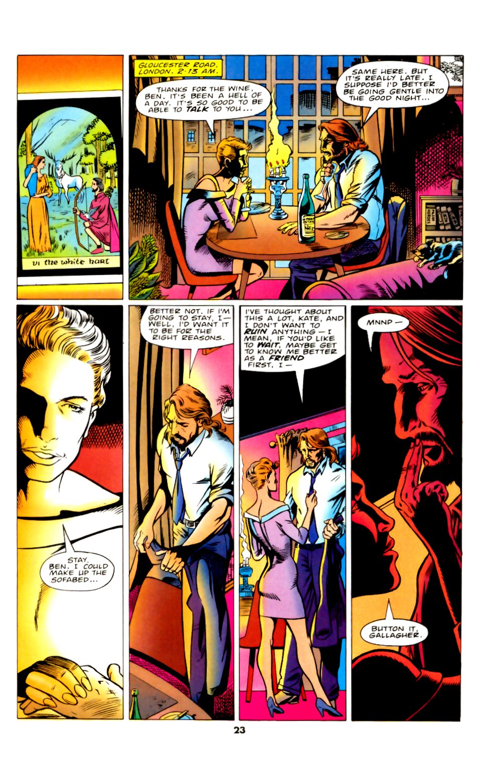 Read online The Knights of Pendragon comic -  Issue #13 - 23