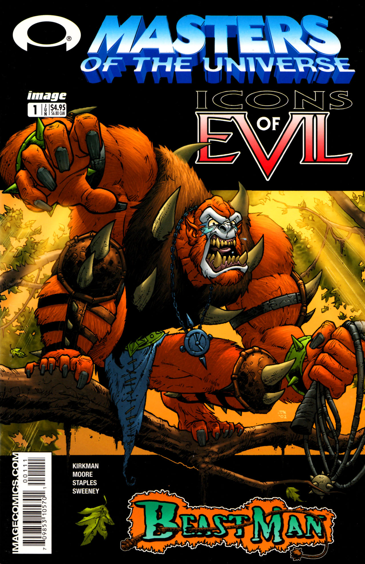 Read online Masters of the Universe: Icons of Evil comic -  Issue # Beastman - 1