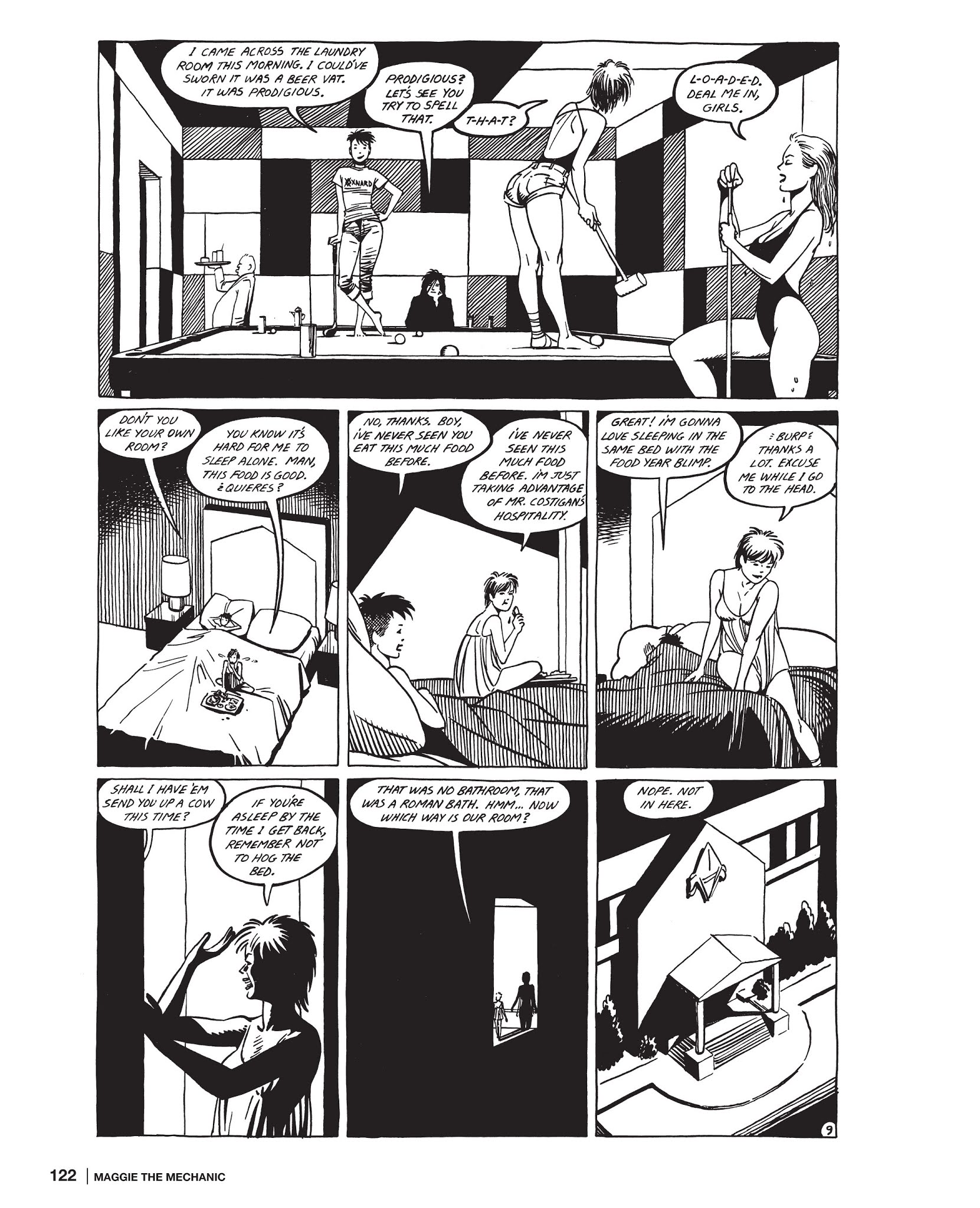 Read online Maggie the Mechanic: The Love & Rockets Library - Locas comic -  Issue # TPB (Part 2) - 23