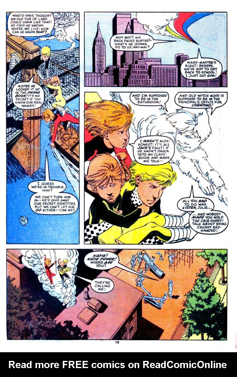 Read online Power Pack (1984) comic -  Issue #14 - 21