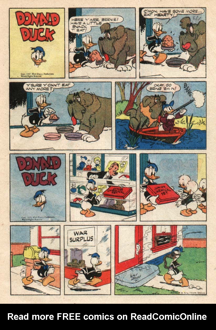 Read online Walt Disney's Comics and Stories comic -  Issue #123 - 37