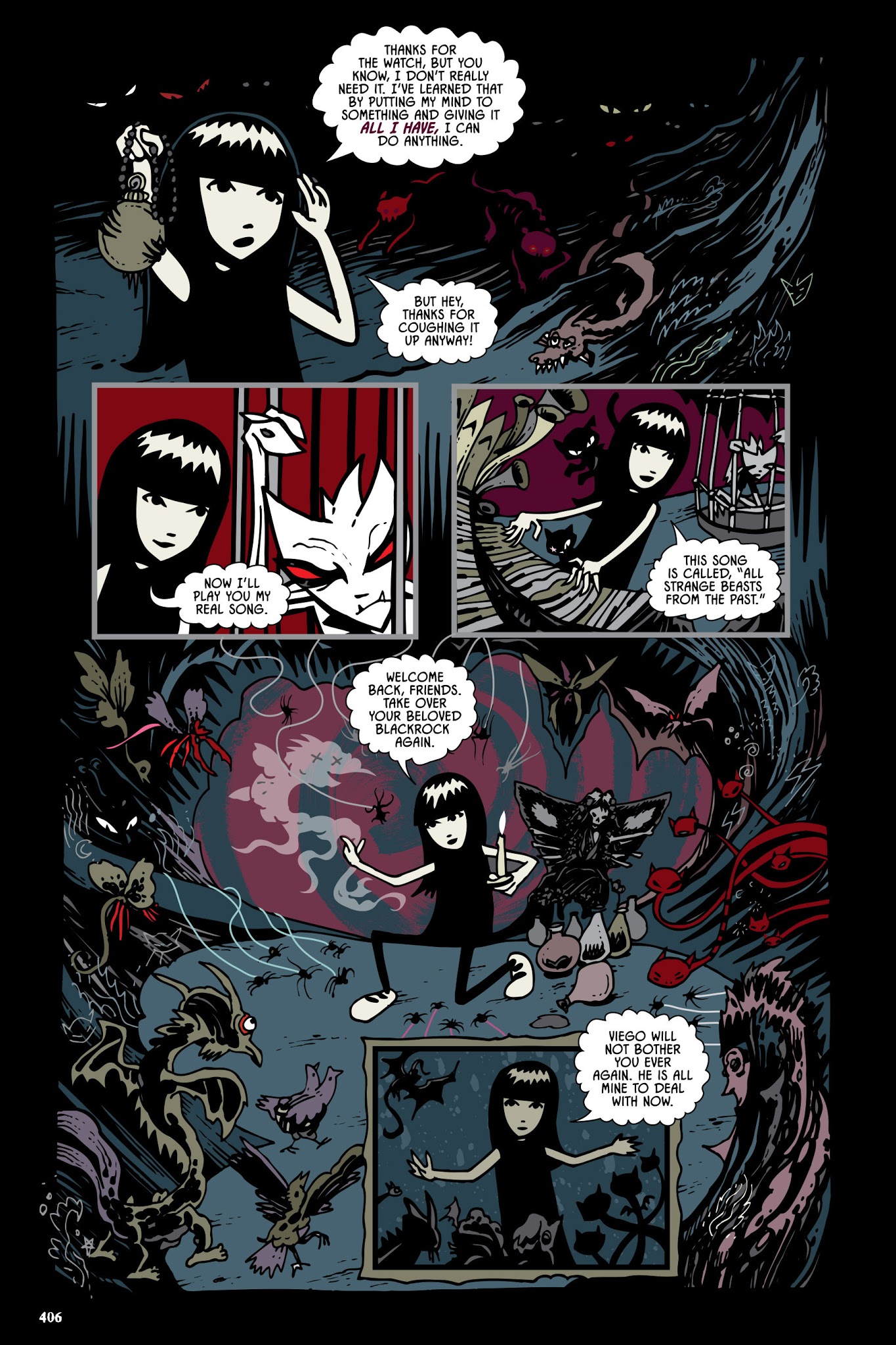 Read online The Complete Emily The Strange: All Things Strange comic -  Issue # TPB - 391