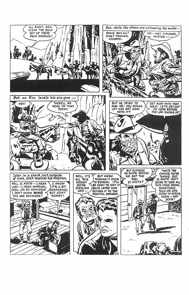 Read online Great American Western comic -  Issue #6 - 22