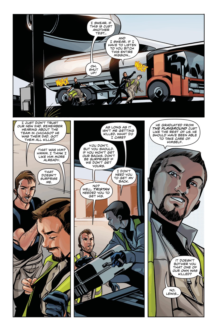 Read online Protocol: Orphans comic -  Issue #2 - 11