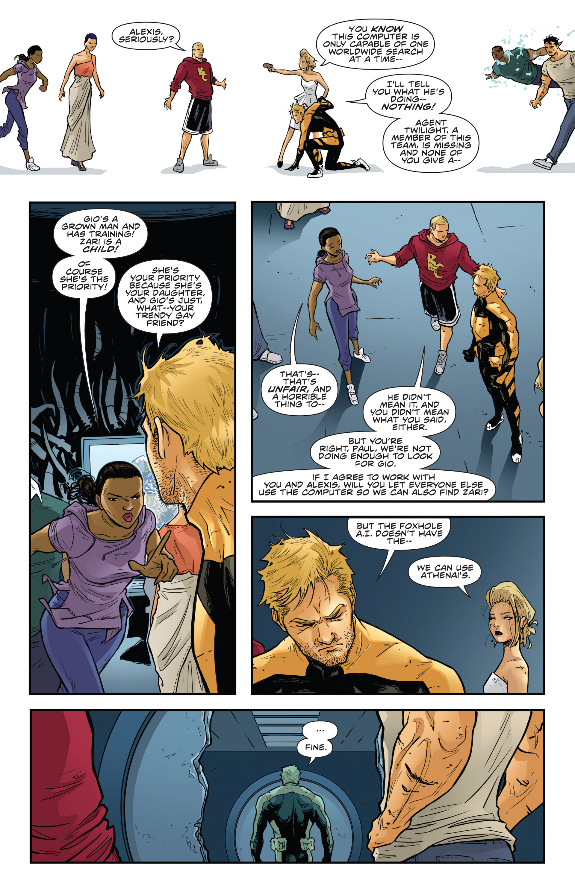 Read online Grace Randolph's Supurbia comic -  Issue #9 - 12
