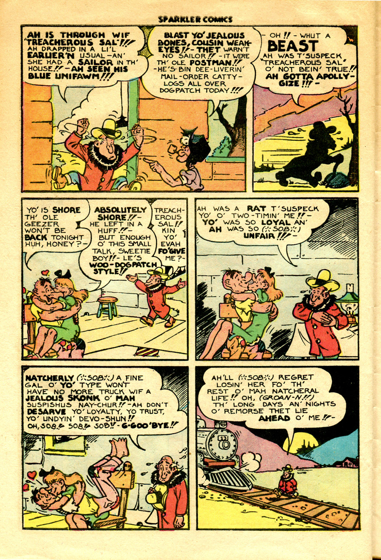 Read online Sparkler Comics comic -  Issue #67 - 29