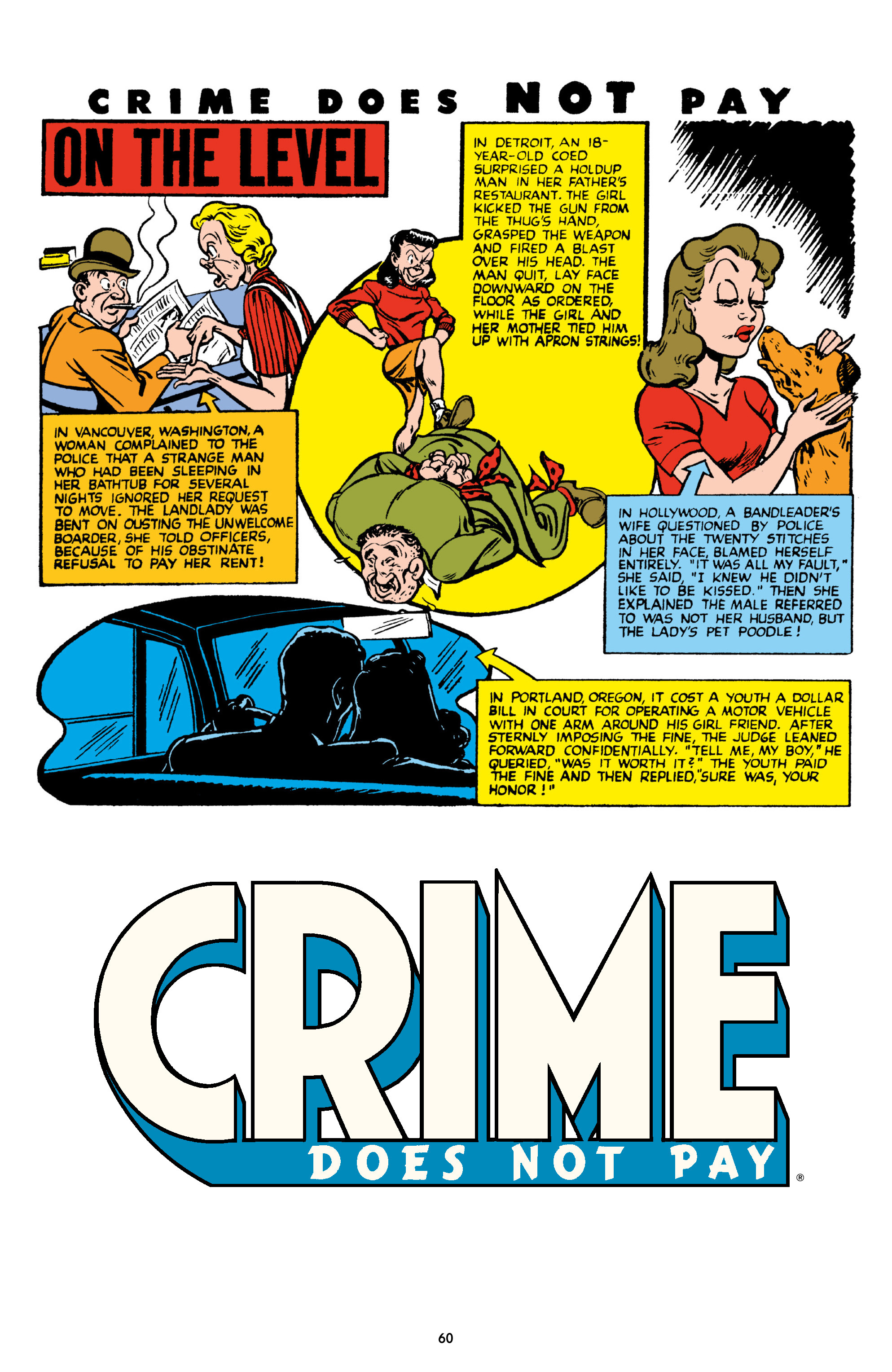 Read online Crime Does Not Pay Archives comic -  Issue # TPB 8 (Part 1) - 61