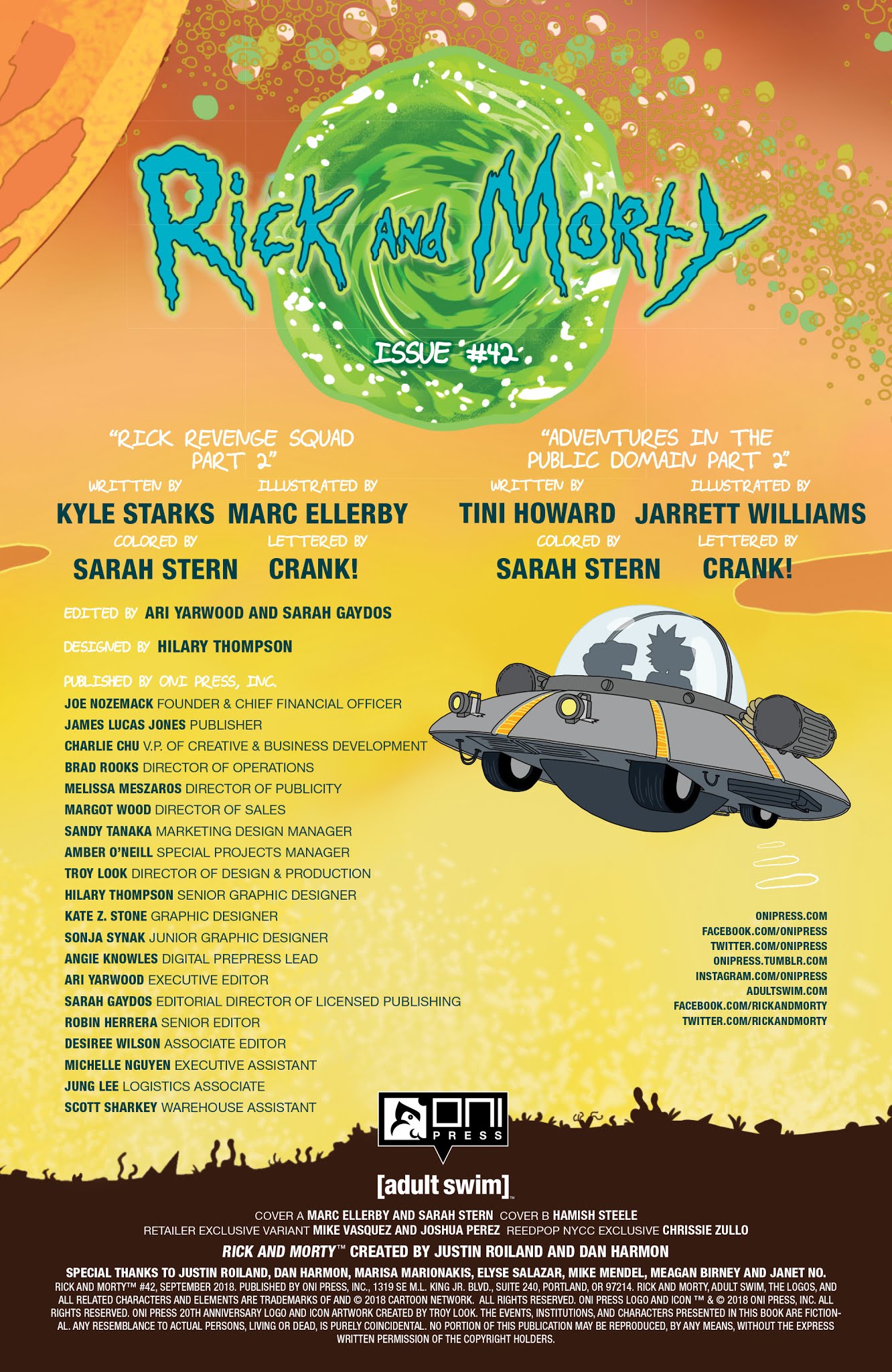 Read online Rick and Morty comic -  Issue #42 - 2