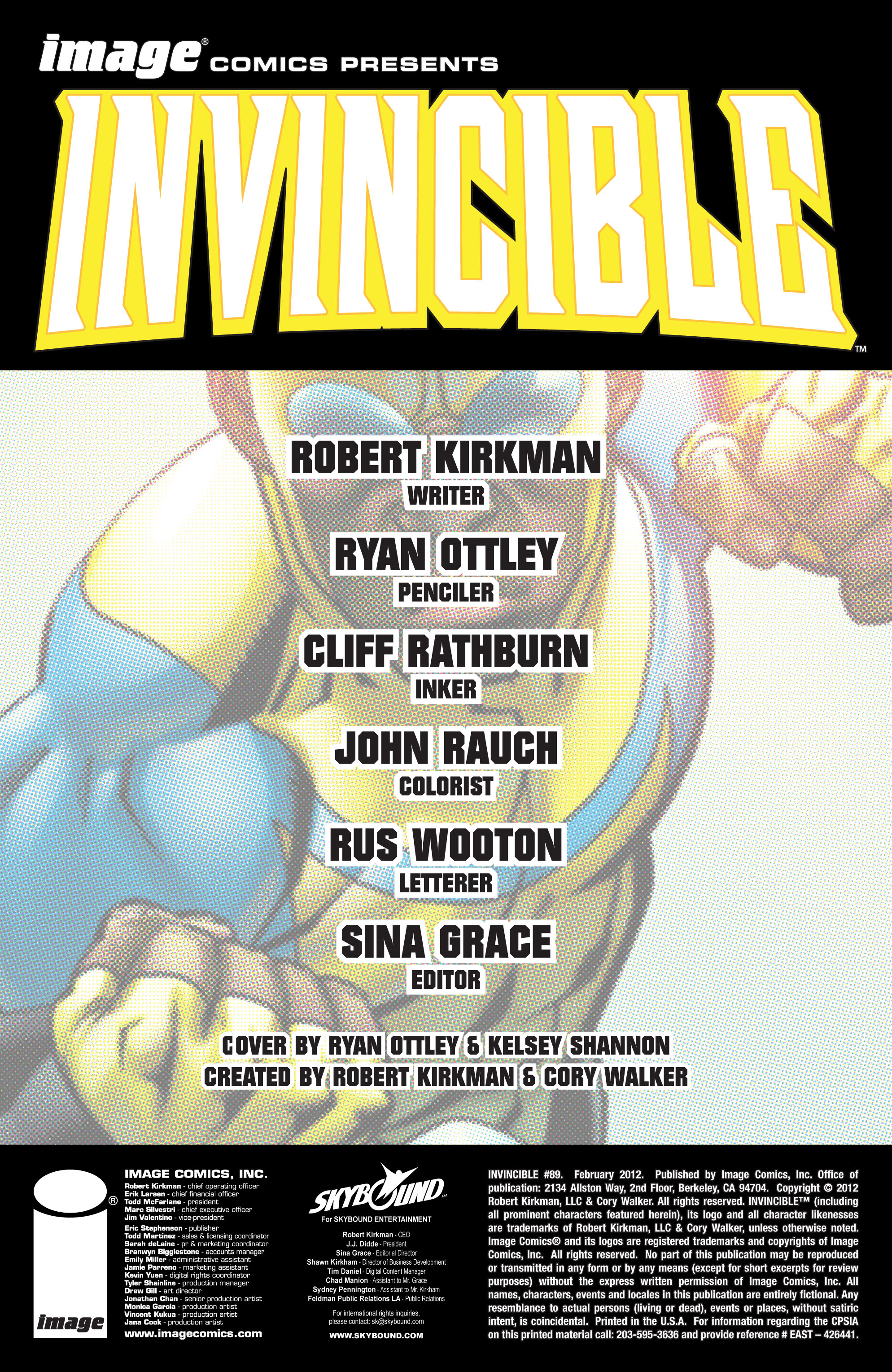 Read online Invincible comic -  Issue #89 - 2
