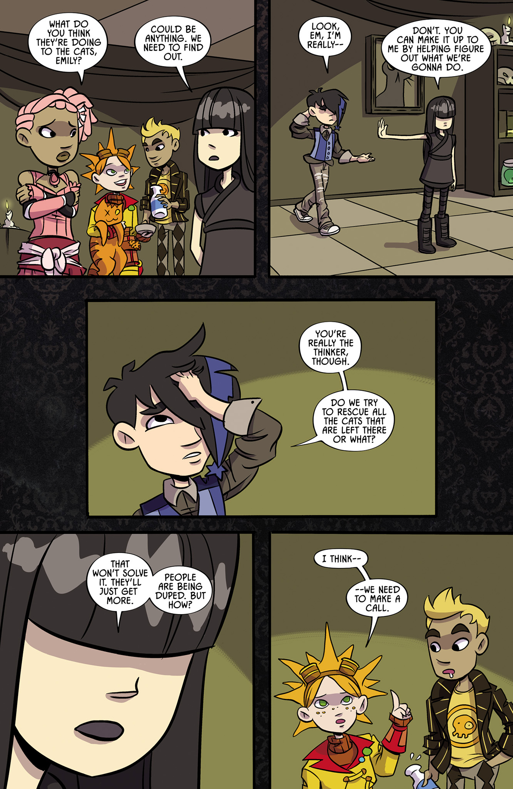 Read online Emily and the Strangers comic -  Issue #5 - 12