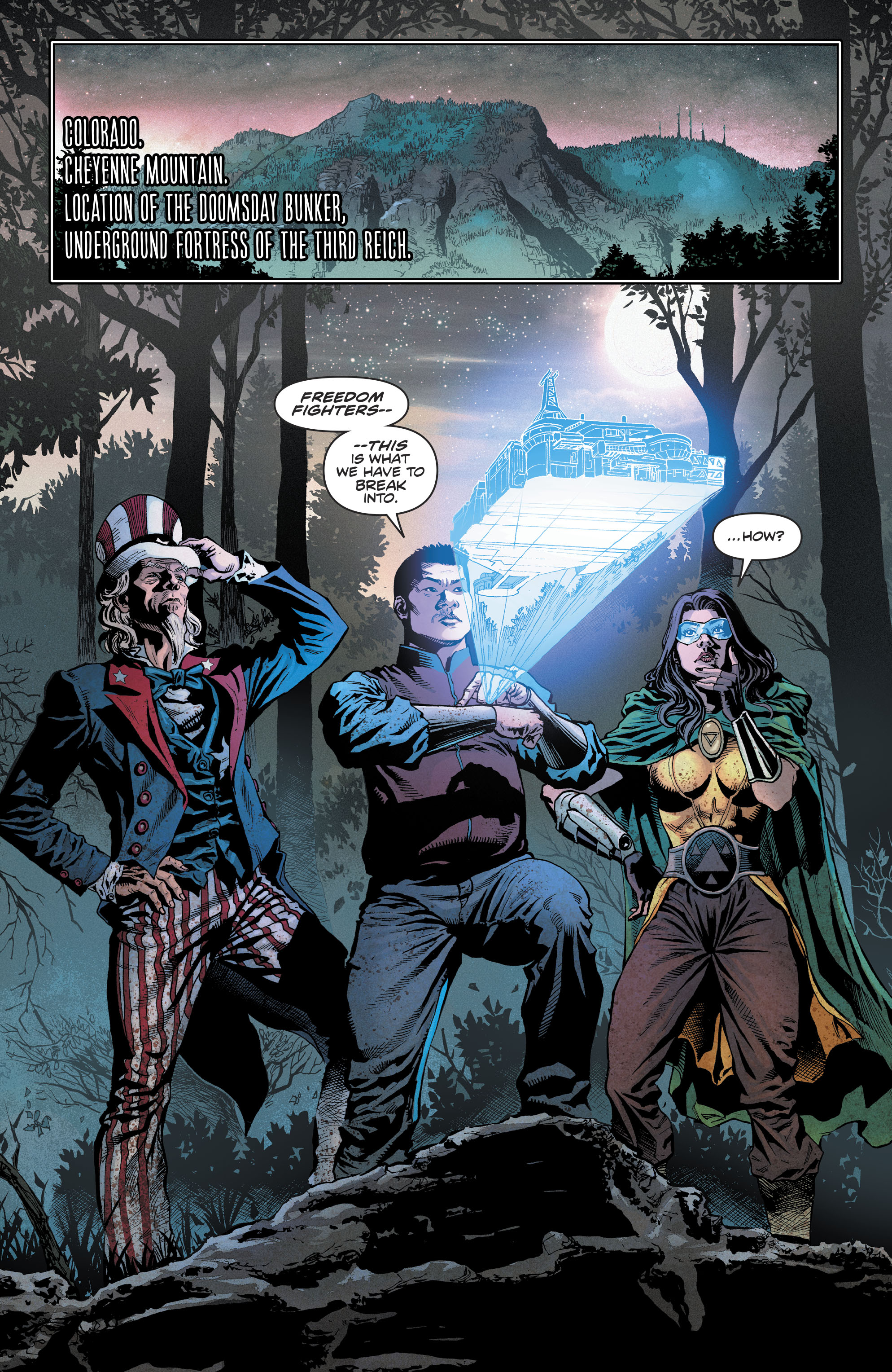 Read online Freedom Fighters (2019) comic -  Issue #8 - 12