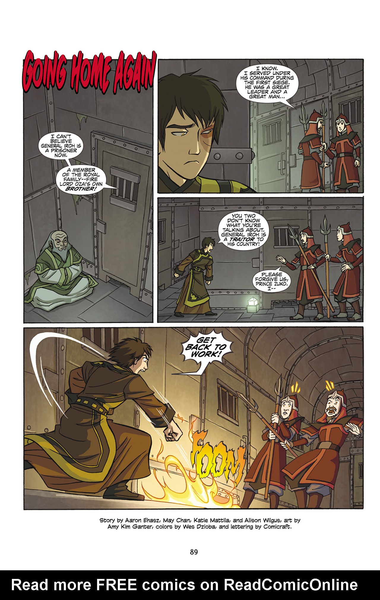 Read online Nickelodeon Avatar: The Last Airbender - The Lost Adventures comic -  Issue # Full - 90
