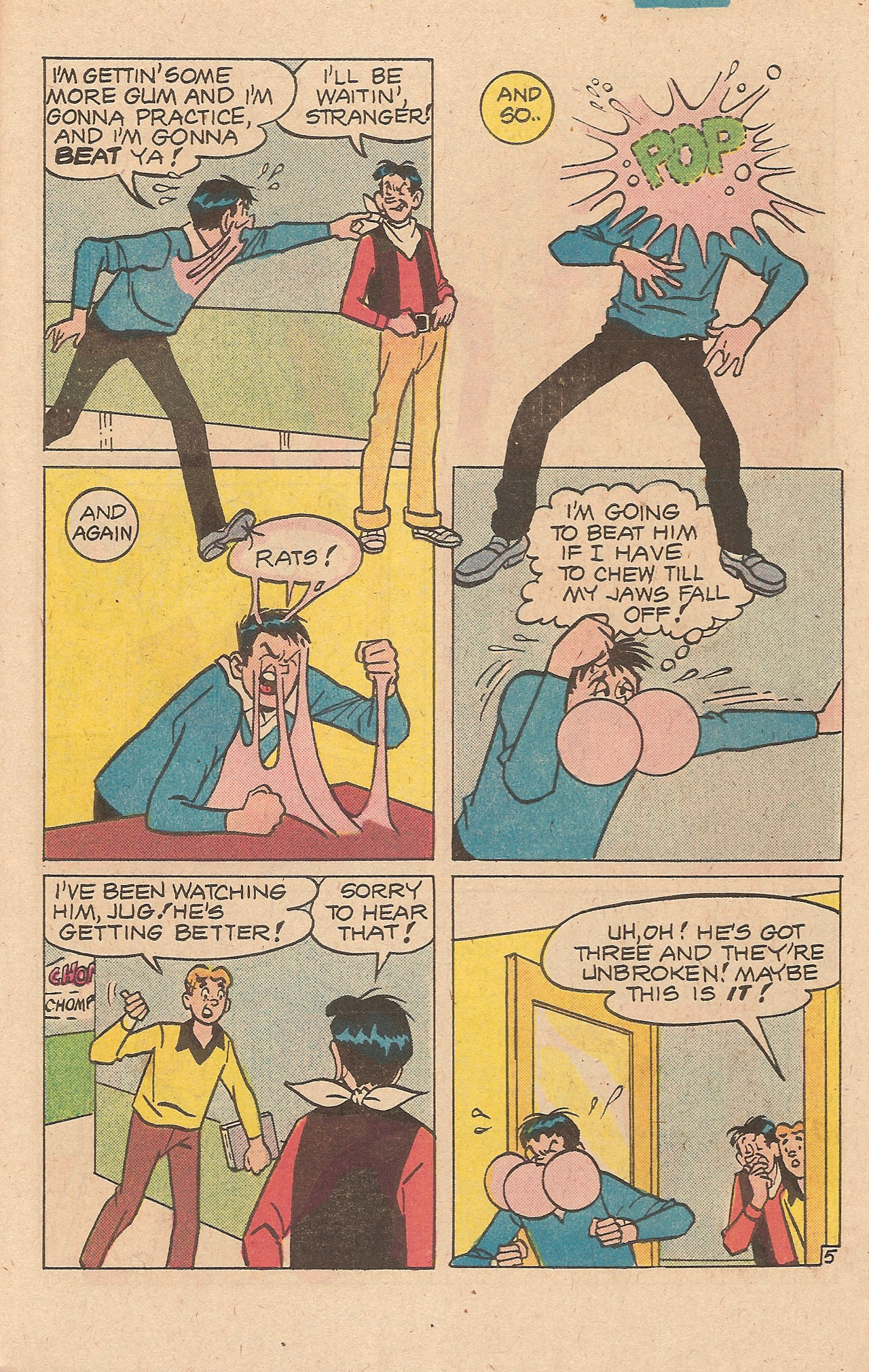 Read online Jughead (1965) comic -  Issue #311 - 7
