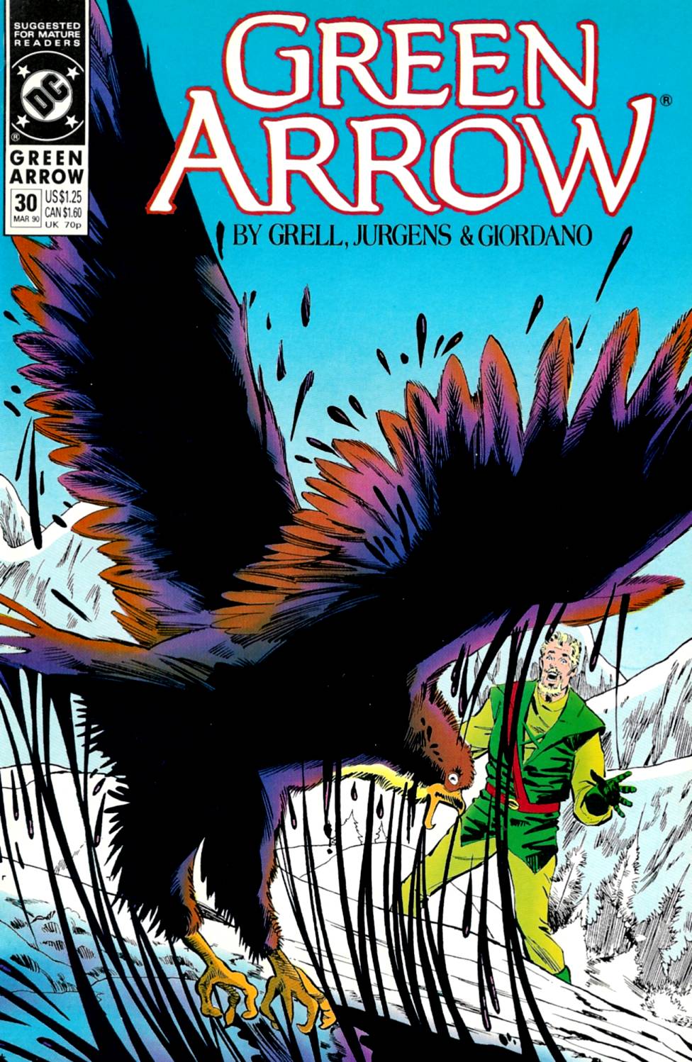 Read online Green Arrow (1988) comic -  Issue #30 - 1