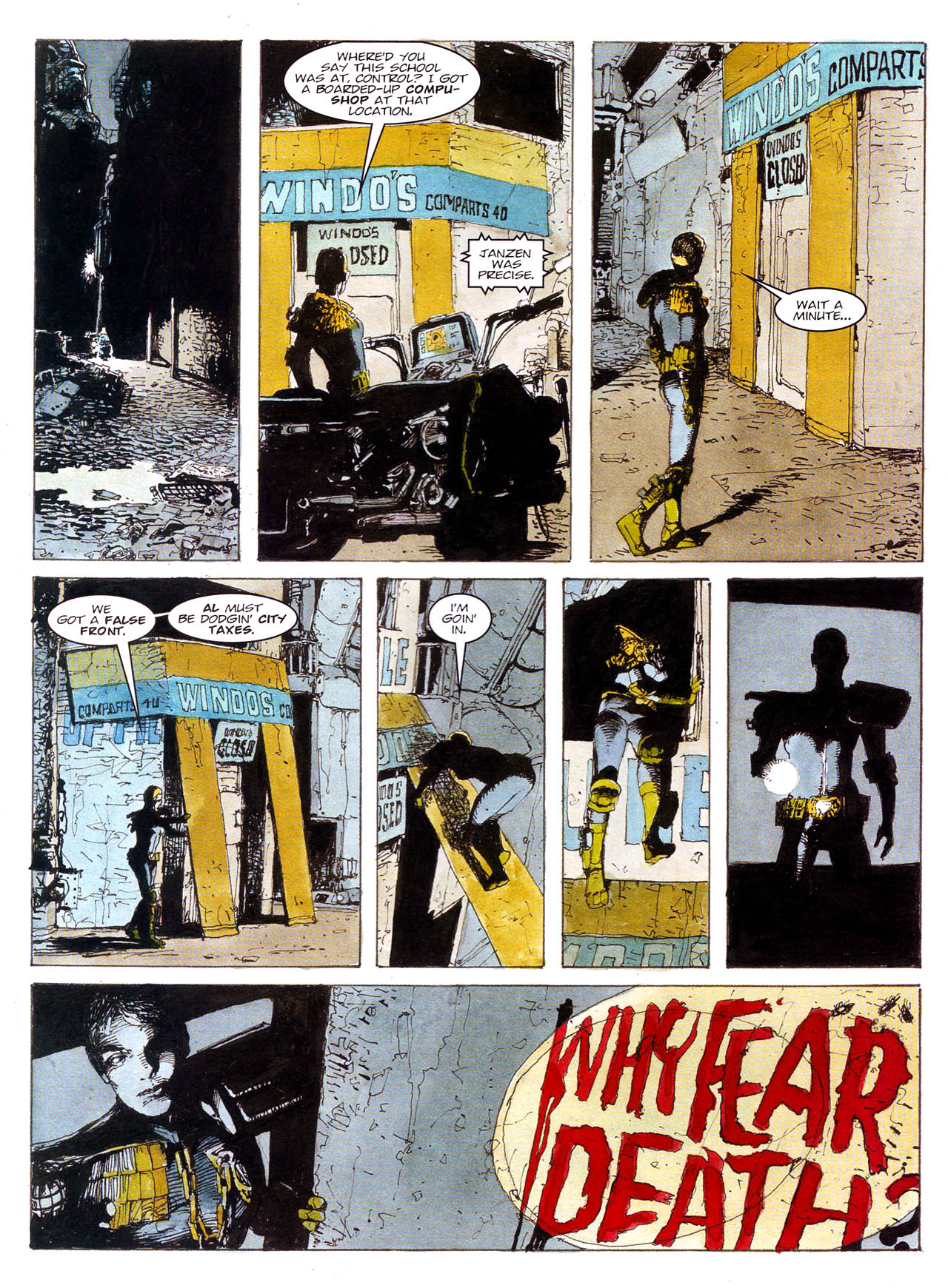 Read online Judge Dredd Megazine (Vol. 5) comic -  Issue #231 - 91