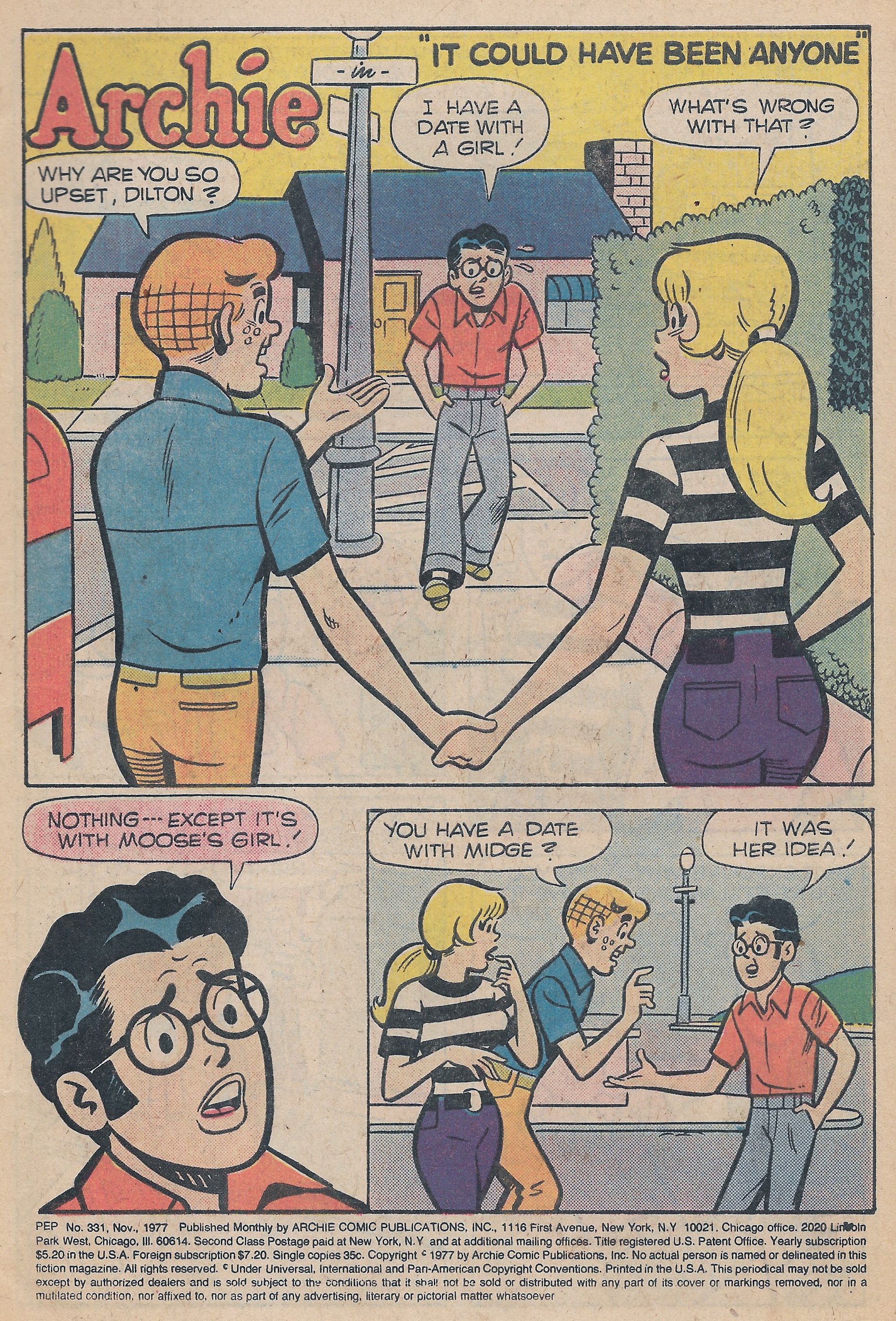 Read online Pep Comics comic -  Issue #331 - 3