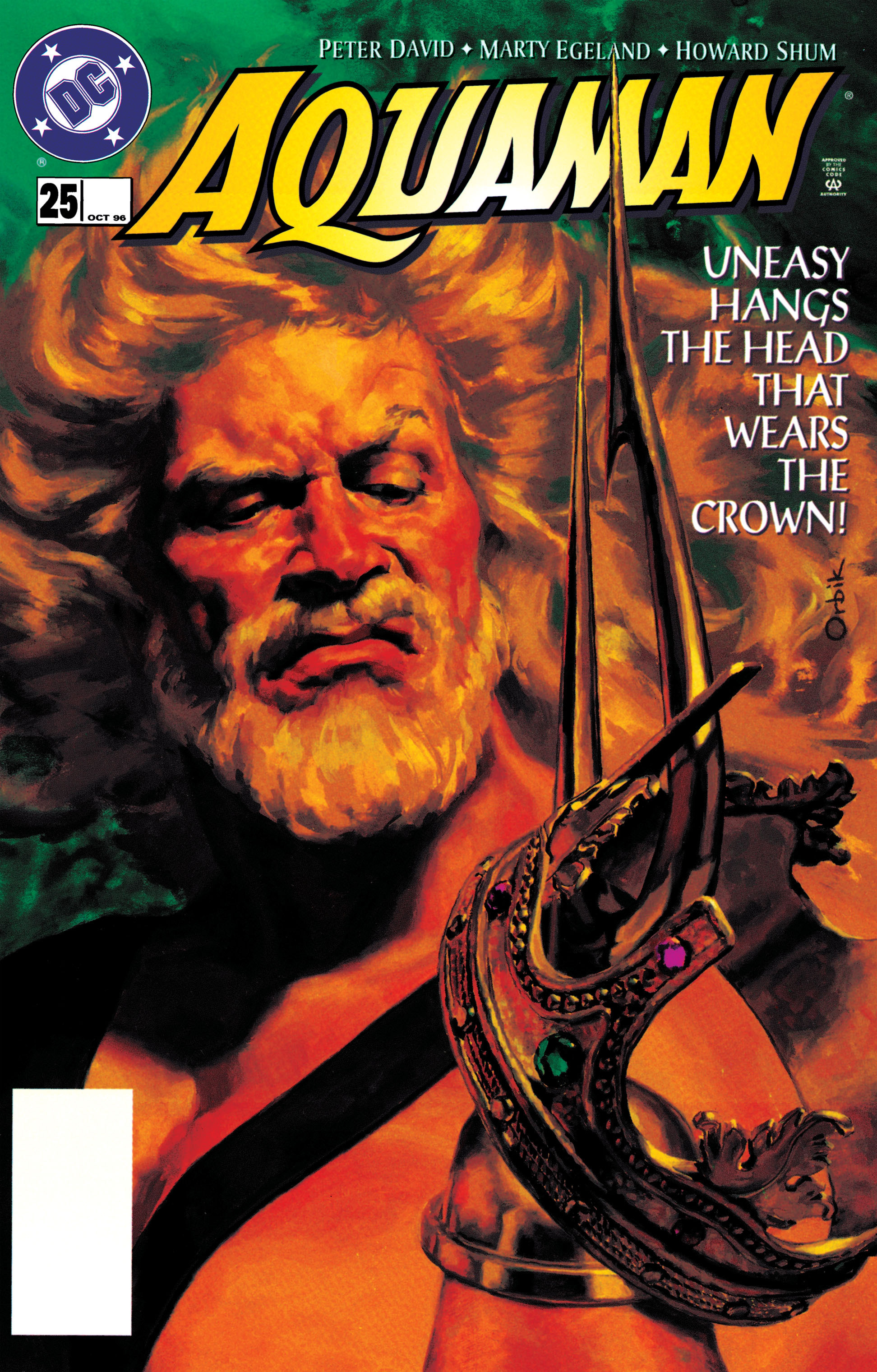 Read online Aquaman (1994) comic -  Issue #25 - 1