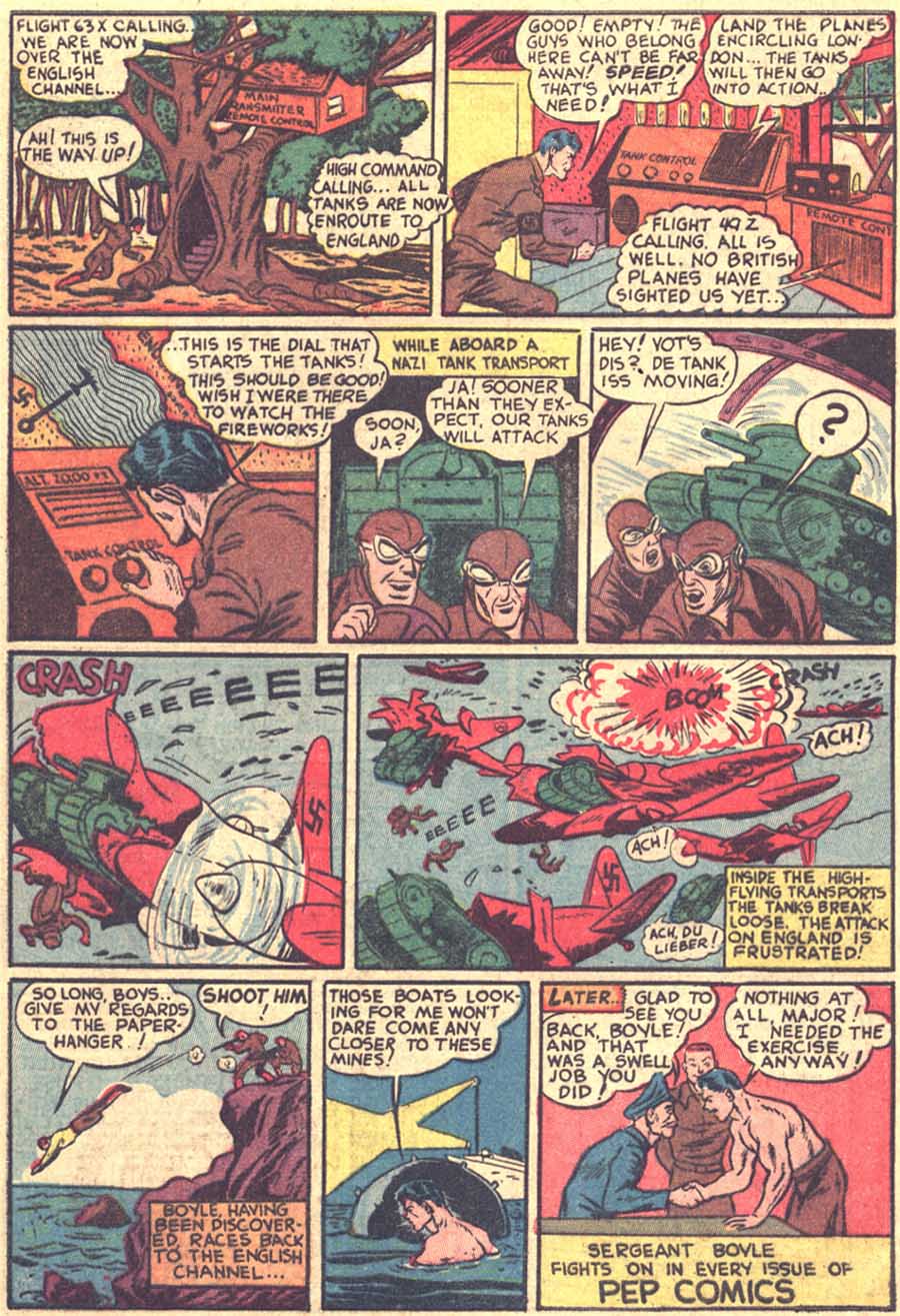 Read online Pep Comics comic -  Issue #11 - 41