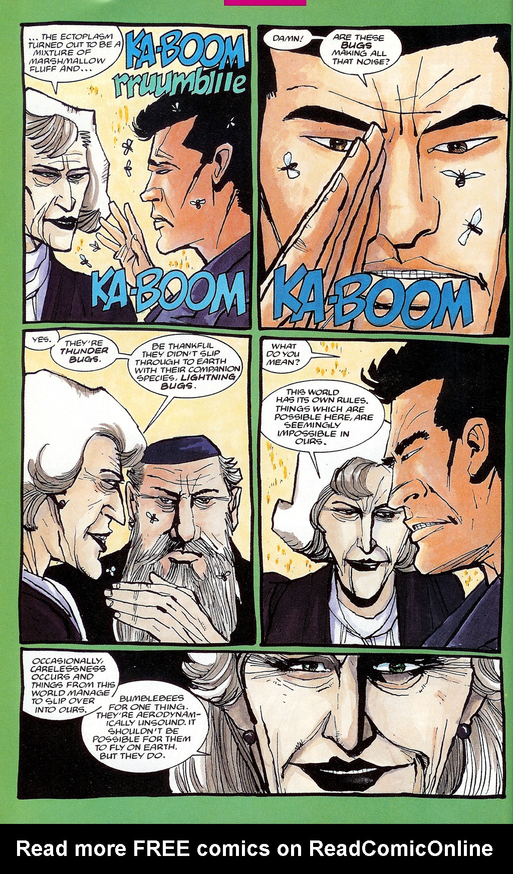 Read online Xombi (1994) comic -  Issue #21 - 17