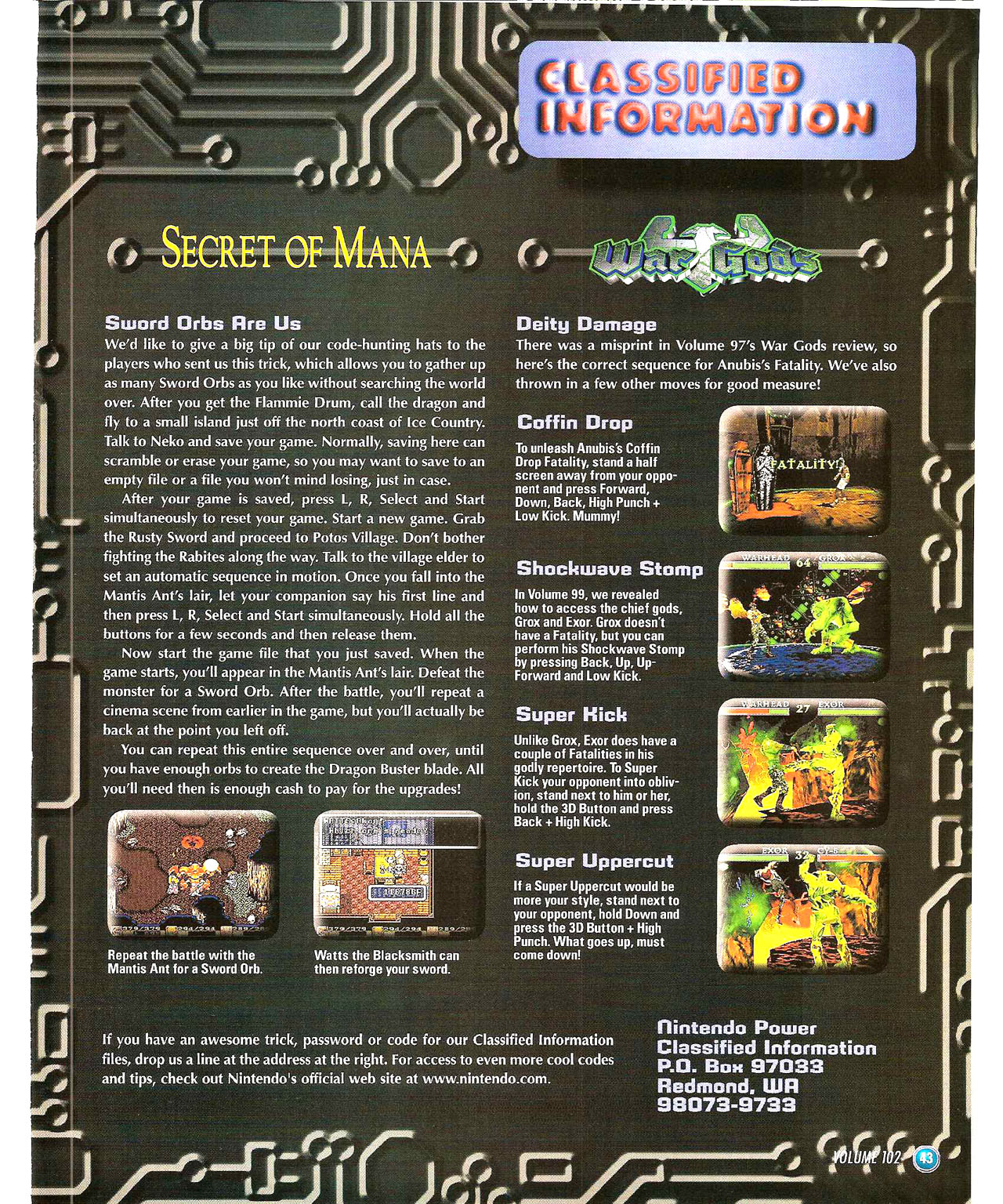 Read online Nintendo Power comic -  Issue #102 - 46
