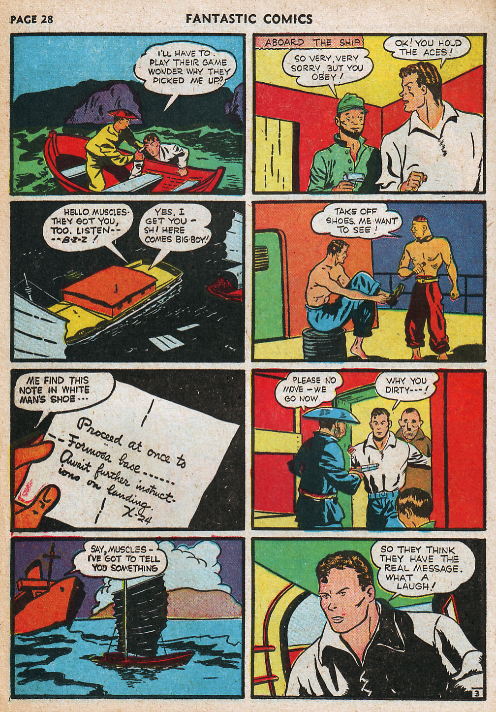 Read online Fantastic Comics comic -  Issue #20 - 29