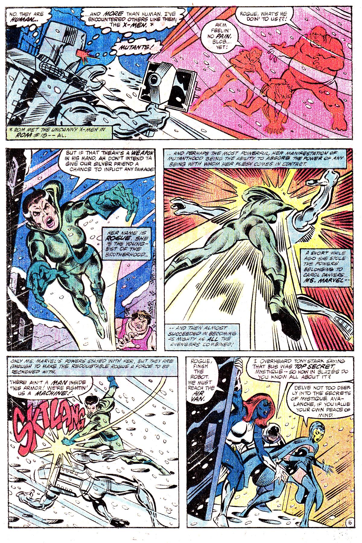 Read online ROM (1979) comic -  Issue #31 - 17