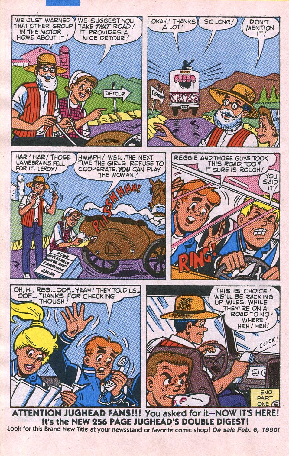 Read online Archie's R/C Racers comic -  Issue #4 - 8