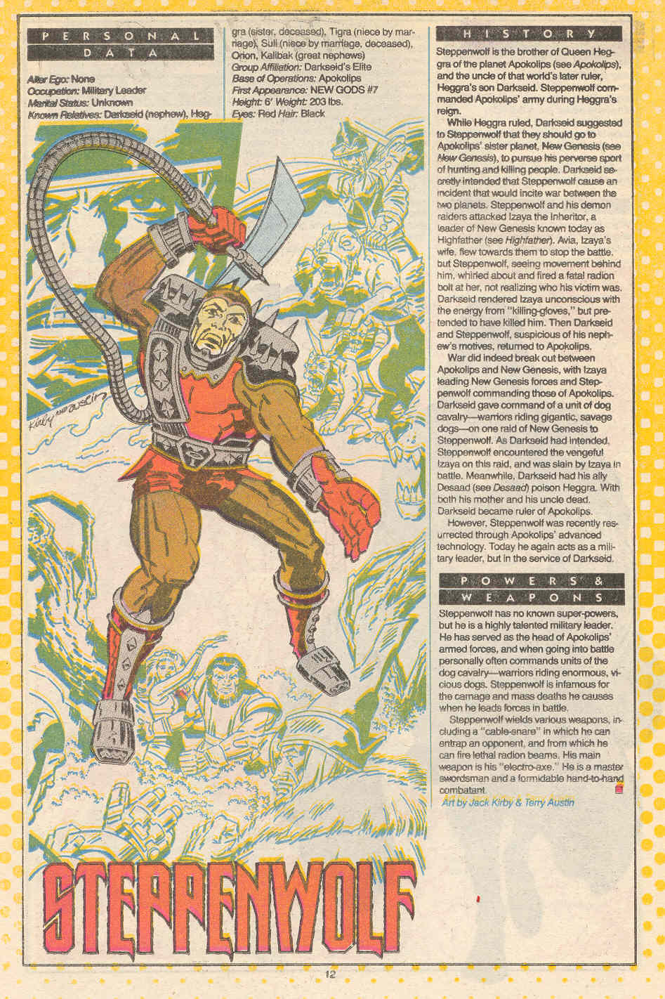 Read online Who's Who: The Definitive Directory of the DC Universe comic -  Issue #22 - 15