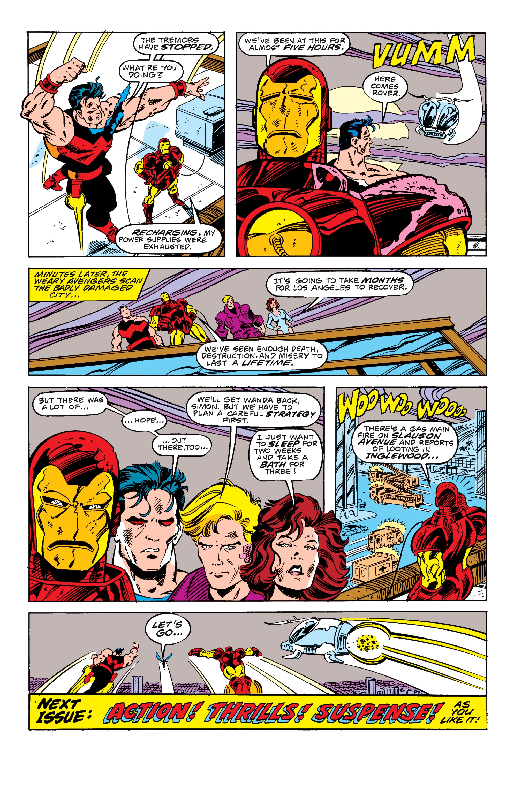 Read online Avengers West Coast Epic Collection: How The West Was Won comic -  Issue #Avengers West Coast Epic Collection Darker Than Scarlet (Part 3) - 11