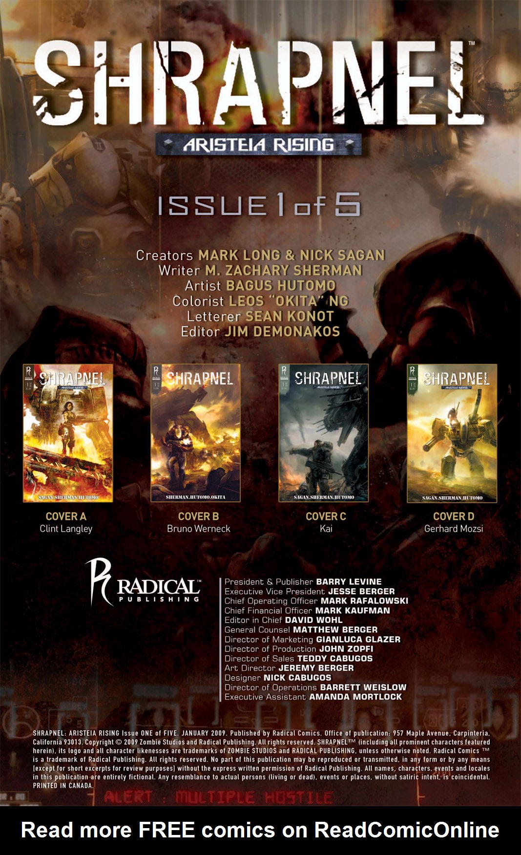 Read online Shrapnel: Aristeia Rising comic -  Issue #1 - 3