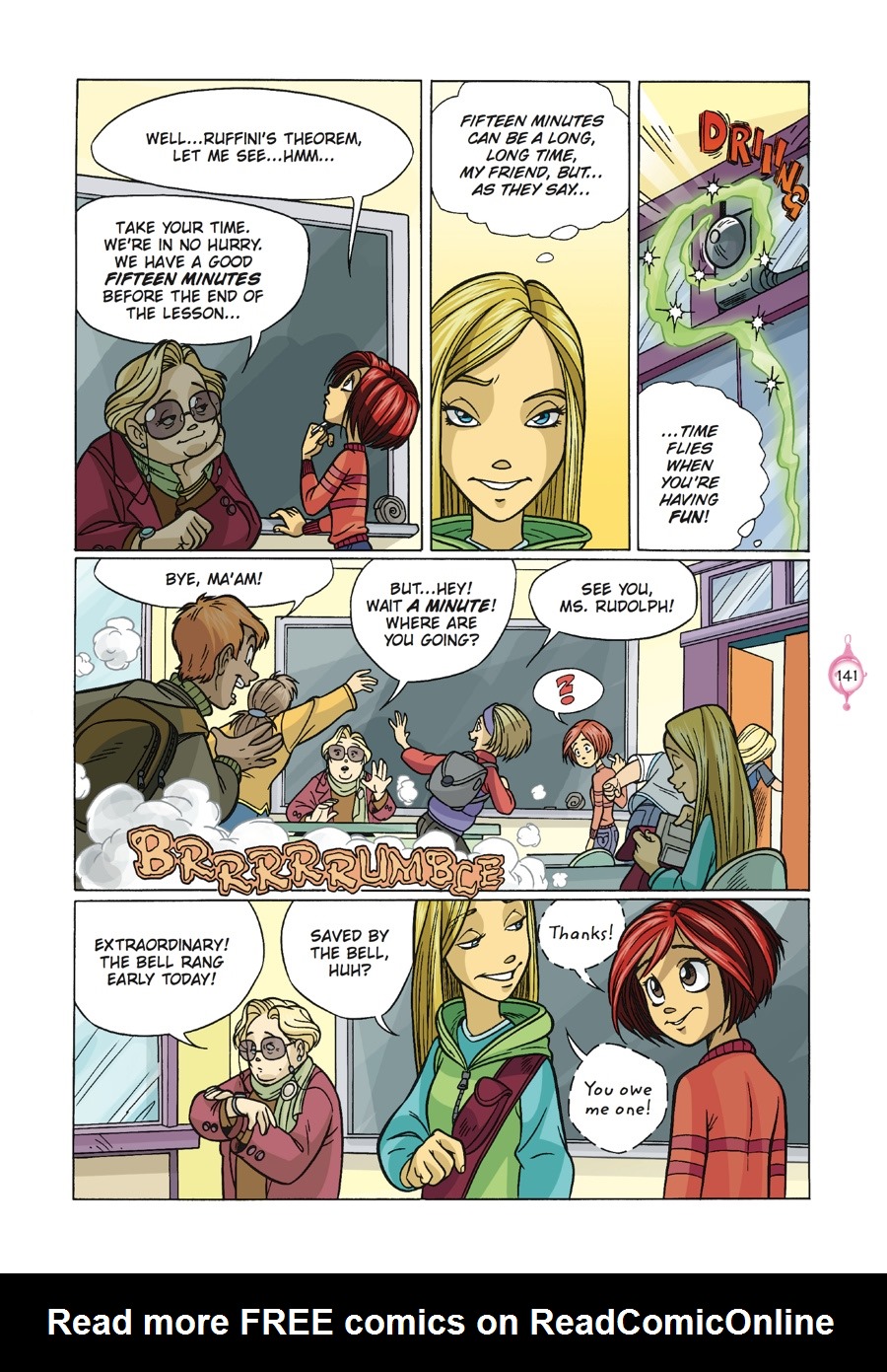 Read online W.i.t.c.h. Graphic Novels comic -  Issue # TPB 1 - 142