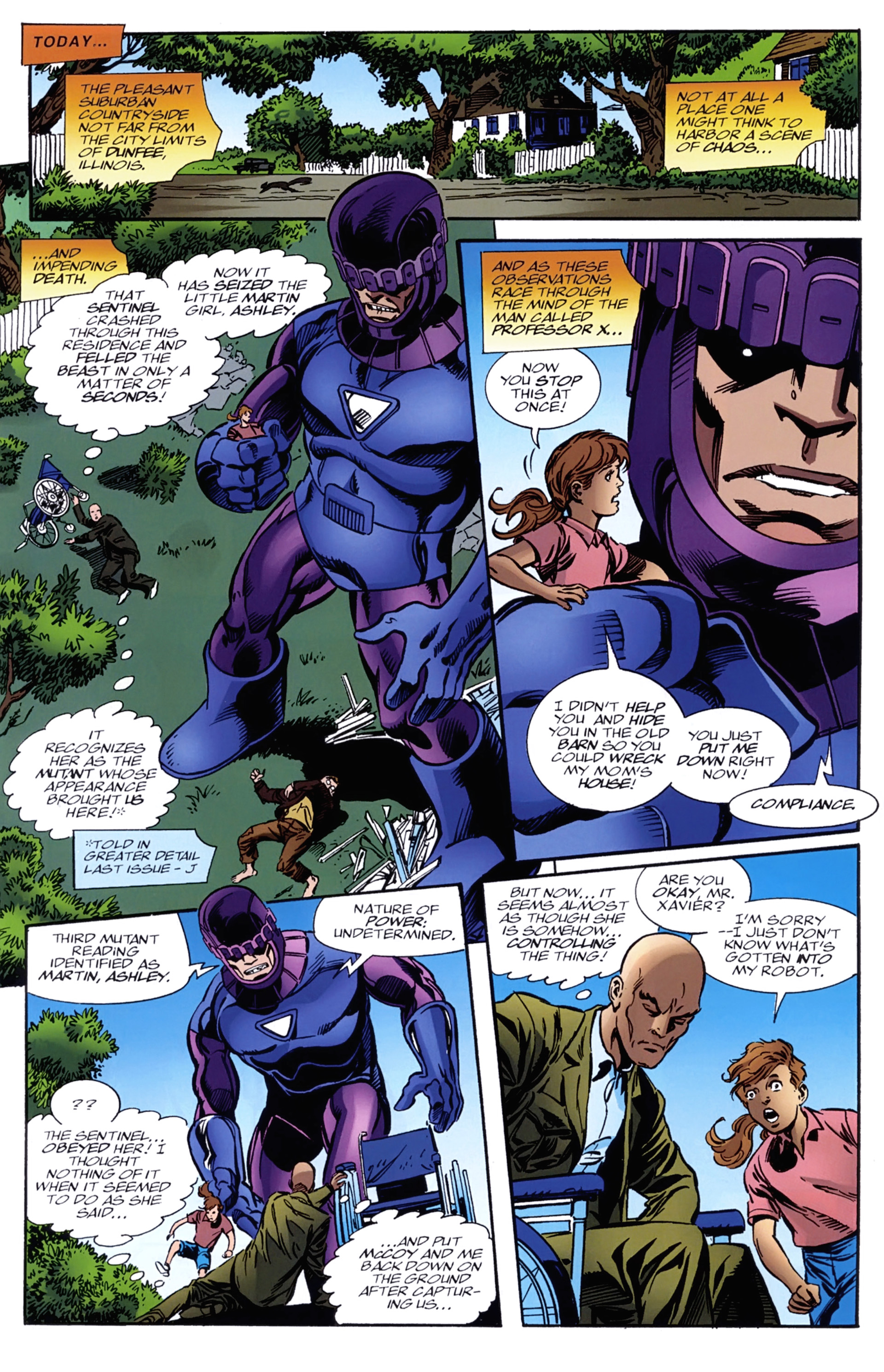 Read online X-Men: Hidden Years comic -  Issue #10 - 30