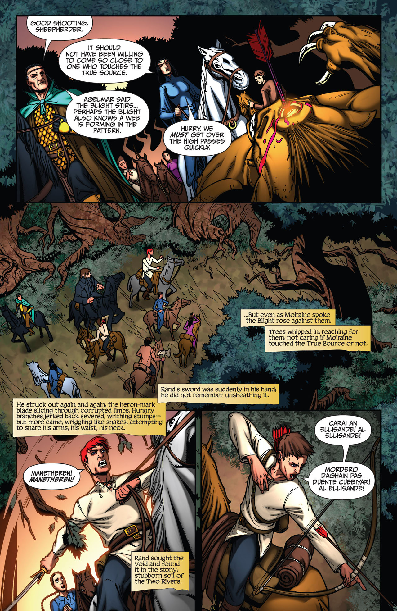 Read online Robert Jordan's Wheel of Time: The Eye of the World comic -  Issue #33 - 8