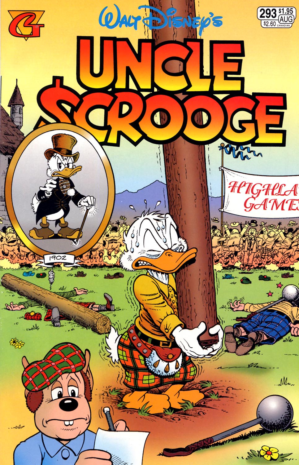 Read online Uncle Scrooge (1953) comic -  Issue #293 - 1