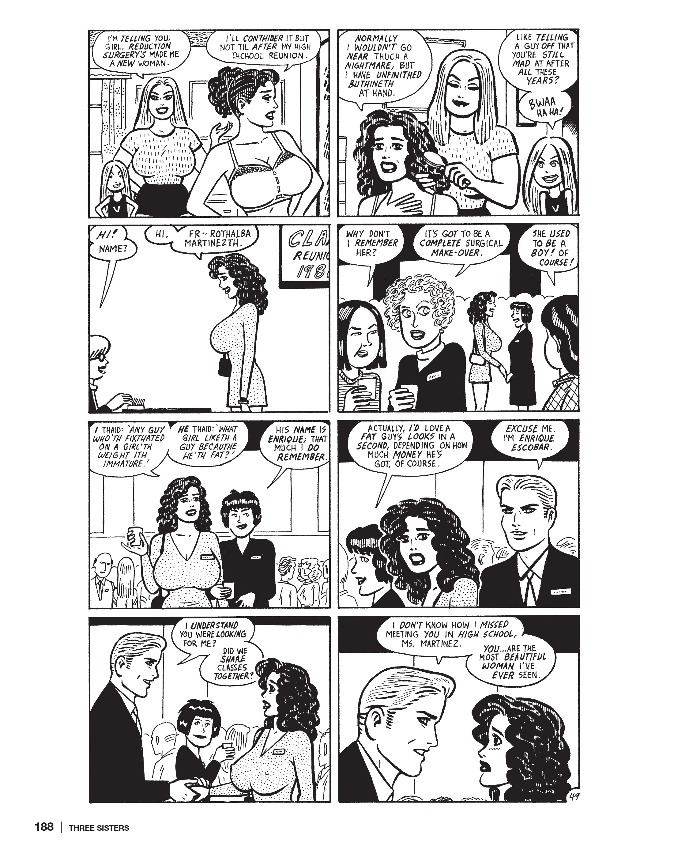Read online Three Sisters: The Love and Rockets Library comic -  Issue # TPB (Part 2) - 88