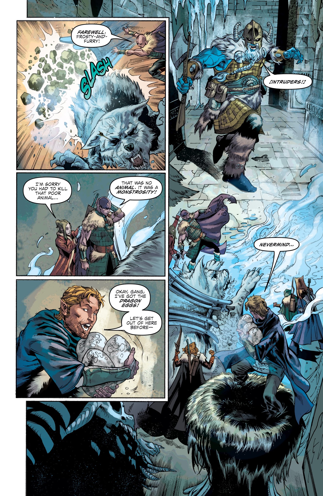 Read online Dungeons & Dragons: Frost Giant's Fury comic -  Issue #4 - 21