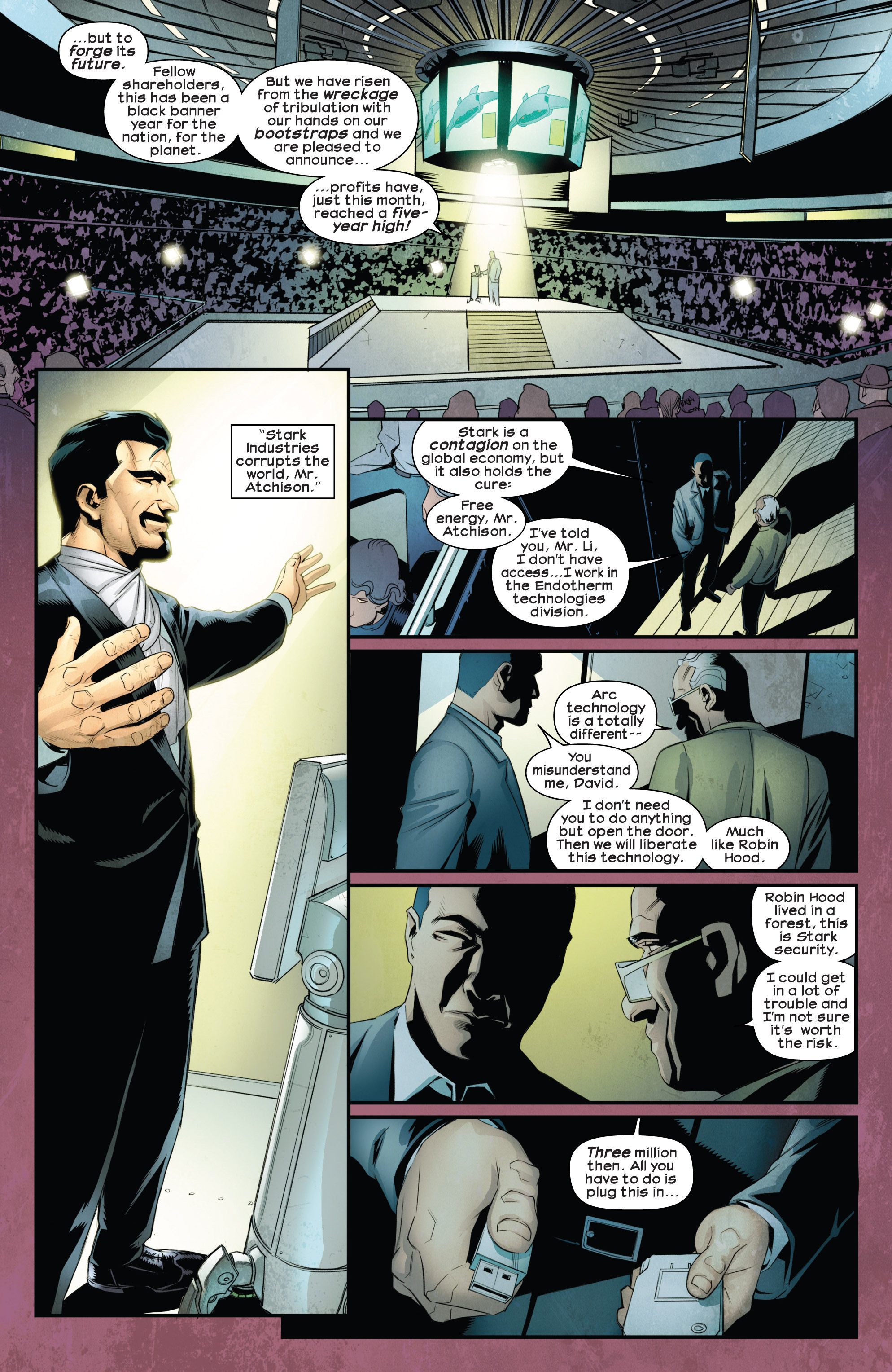 Read online Ultimate Comics Iron Man comic -  Issue #1 - 11