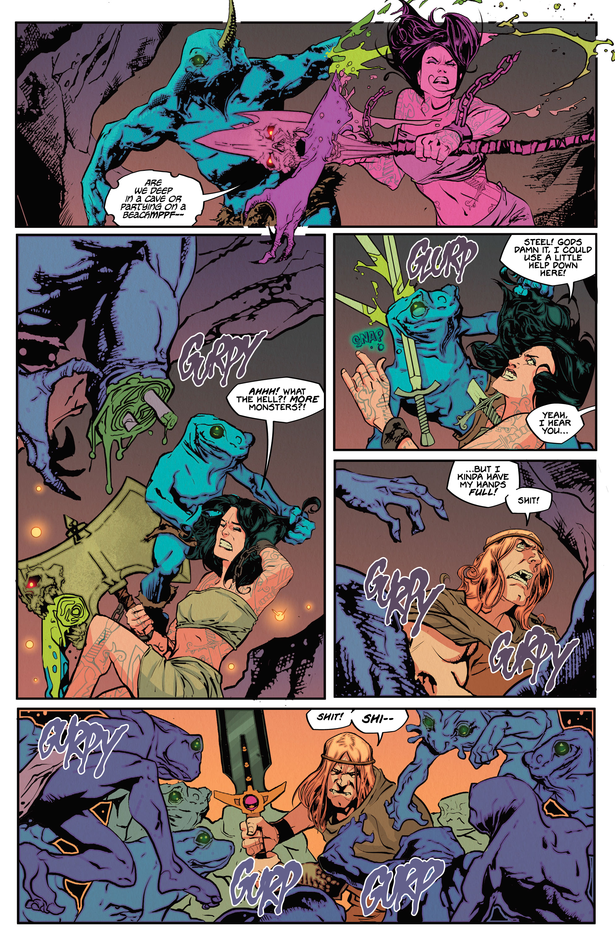 Read online Barbaric Hell to Pay comic -  Issue #1 - 7