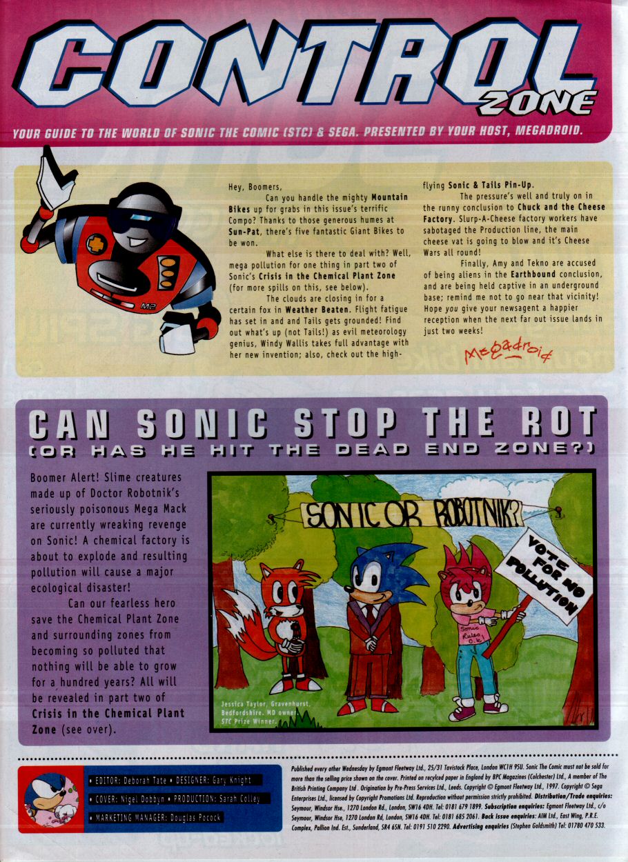 Read online Sonic the Comic comic -  Issue #115 - 2