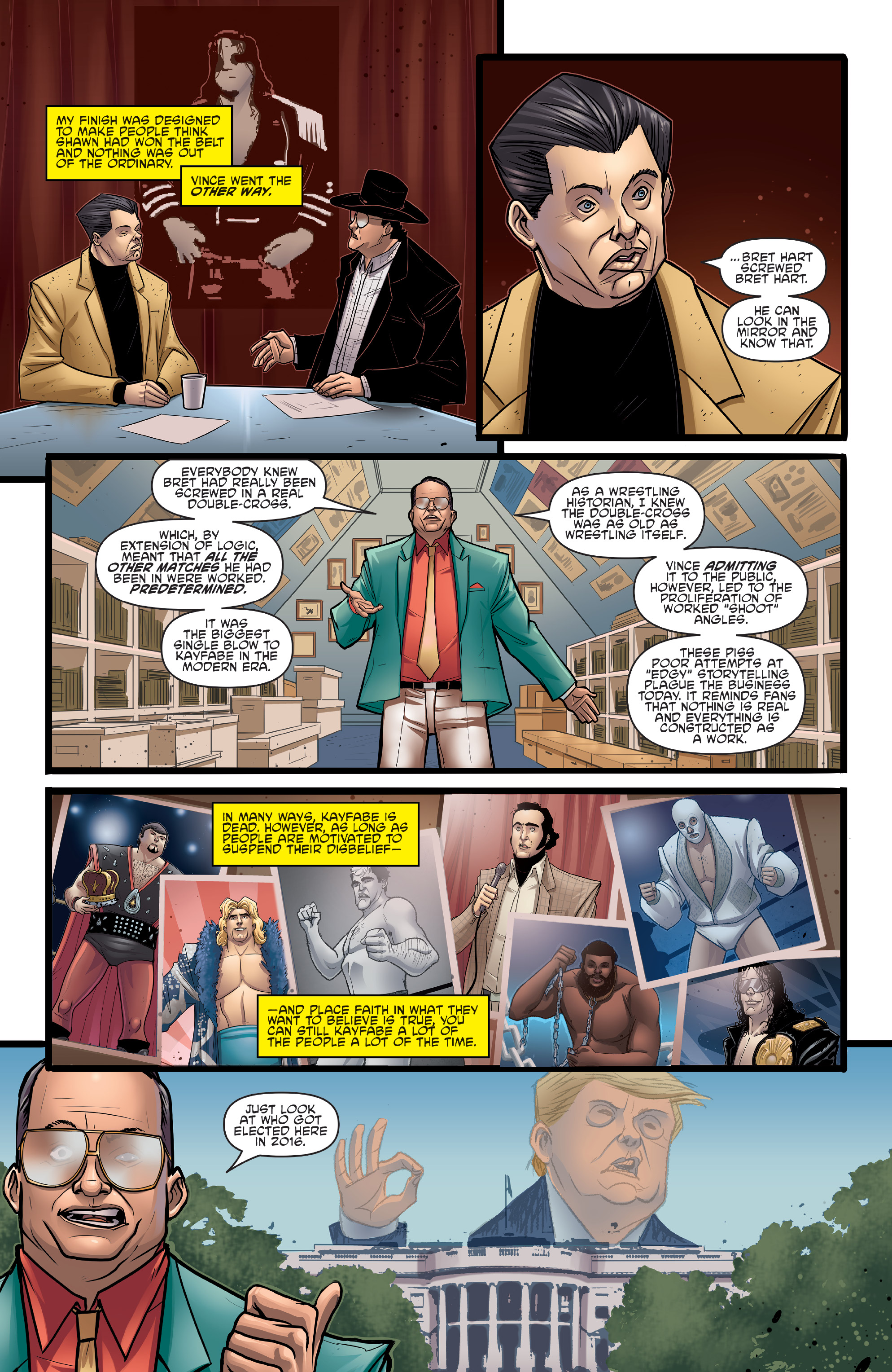 Read online Jim Cornette Presents: Behind the Curtain - Real Pro Wrestling Stories comic -  Issue # TPB - 64