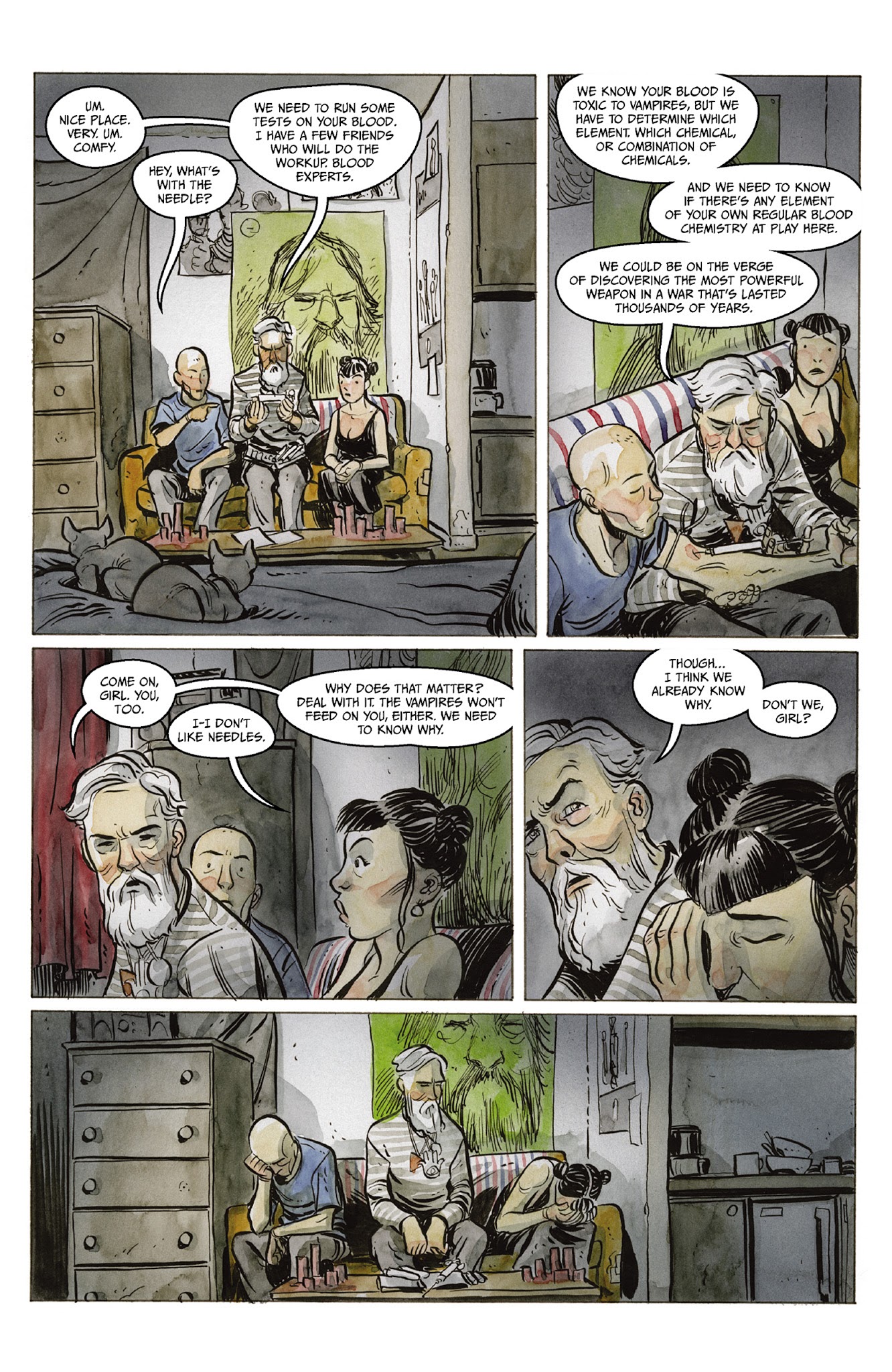 Read online Bad Blood comic -  Issue #4 - 17