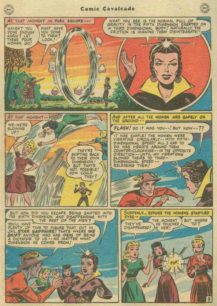 Read online Comic Cavalcade comic -  Issue #29 - 70