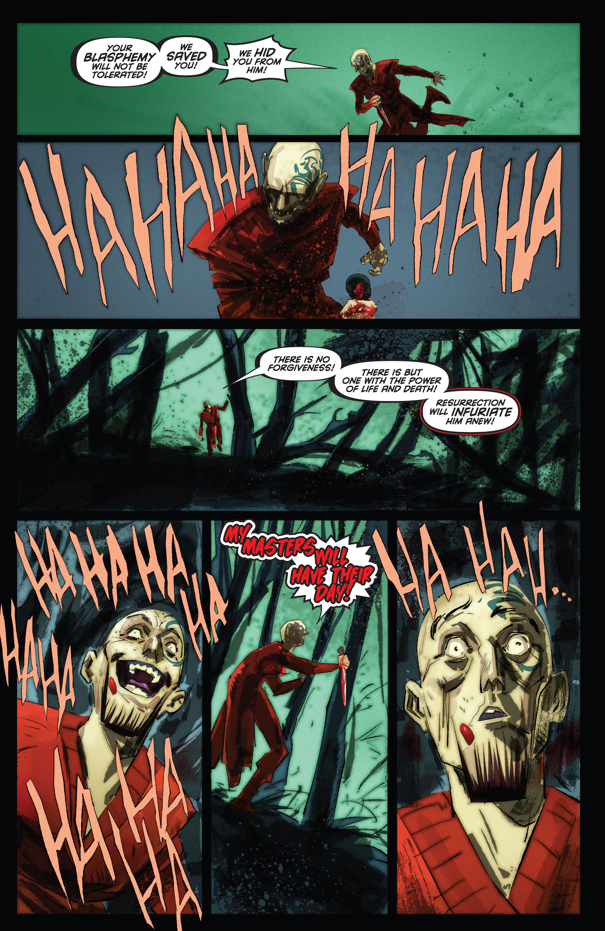 Read online Dark Ark: After the Flood comic -  Issue #5 - 19