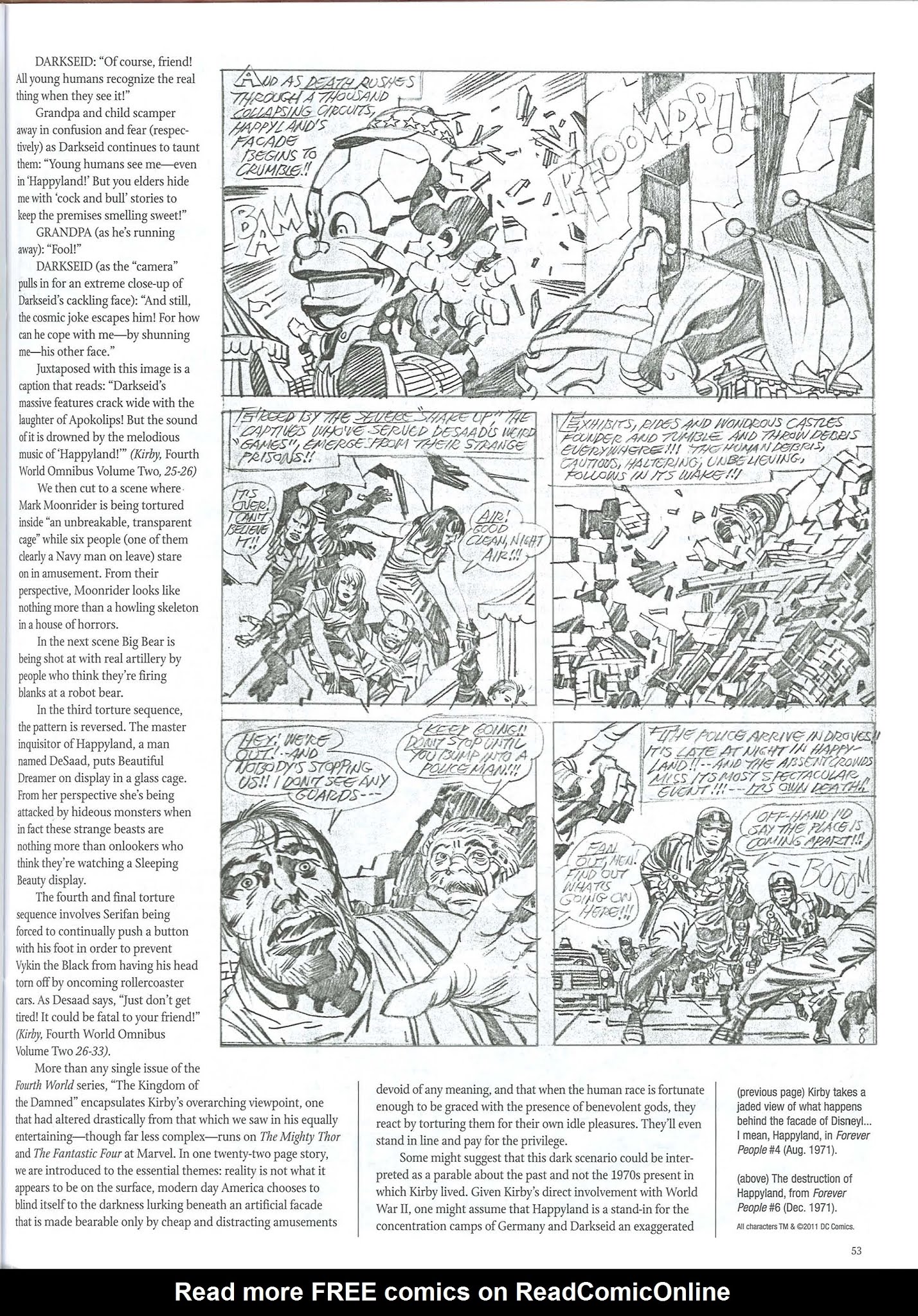 Read online The Jack Kirby Collector comic -  Issue #57 - 55